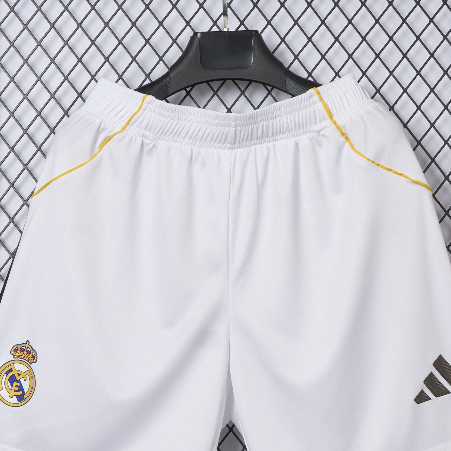 Real Madrid 25-26 Home White Shorts - Player Version - Unitedfutballjersey