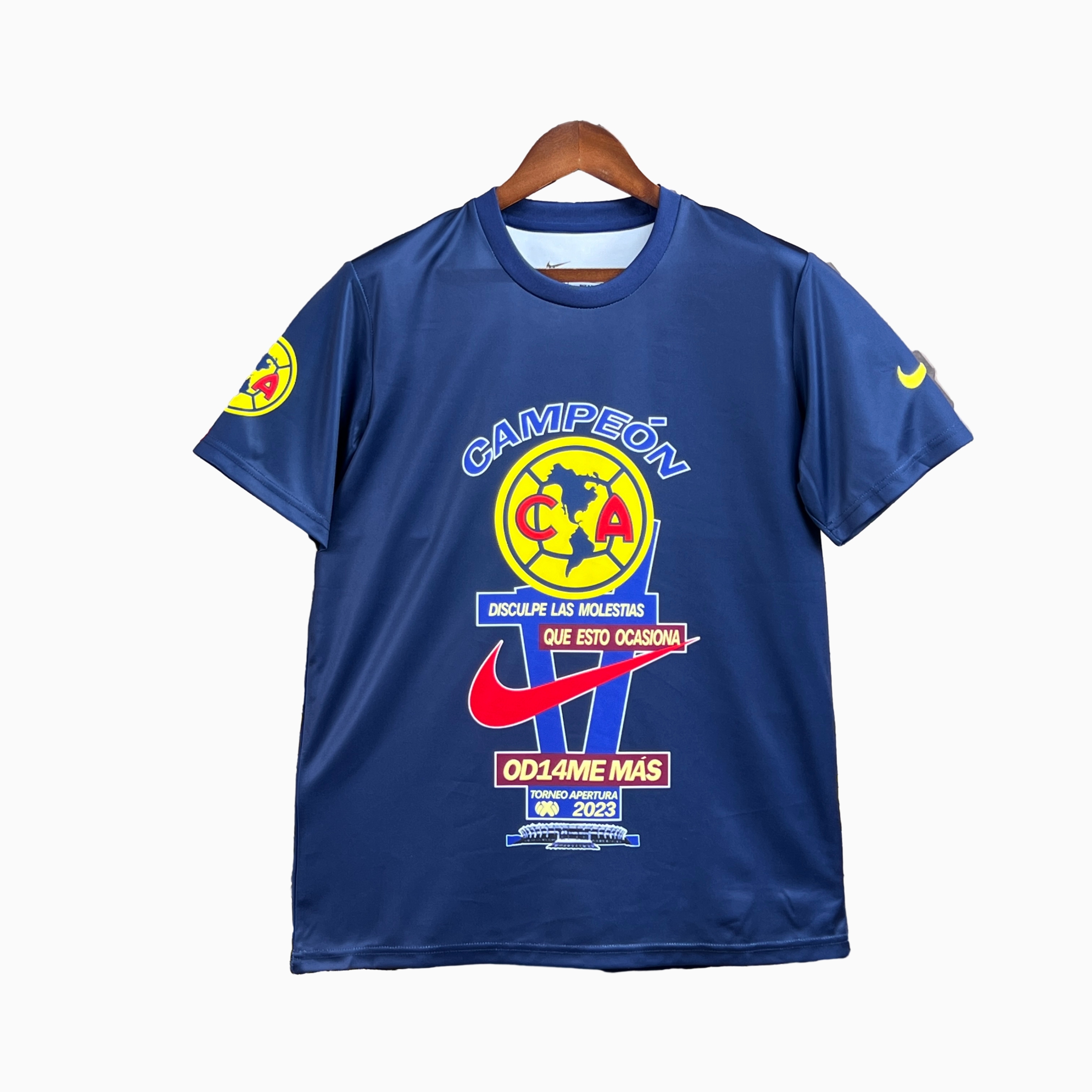 América 23-24 Champion Commemorative Edition Jersey - Fans Version - Blue - Unitedfutballjersey