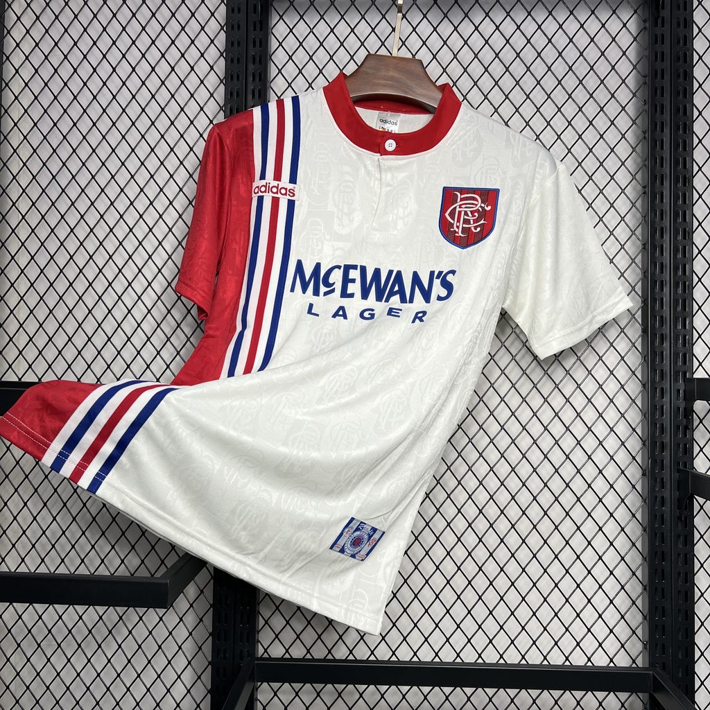 Retro Glasgow Rangers 1996-97 Away Stadium Jersey - Unitedfutballjersey