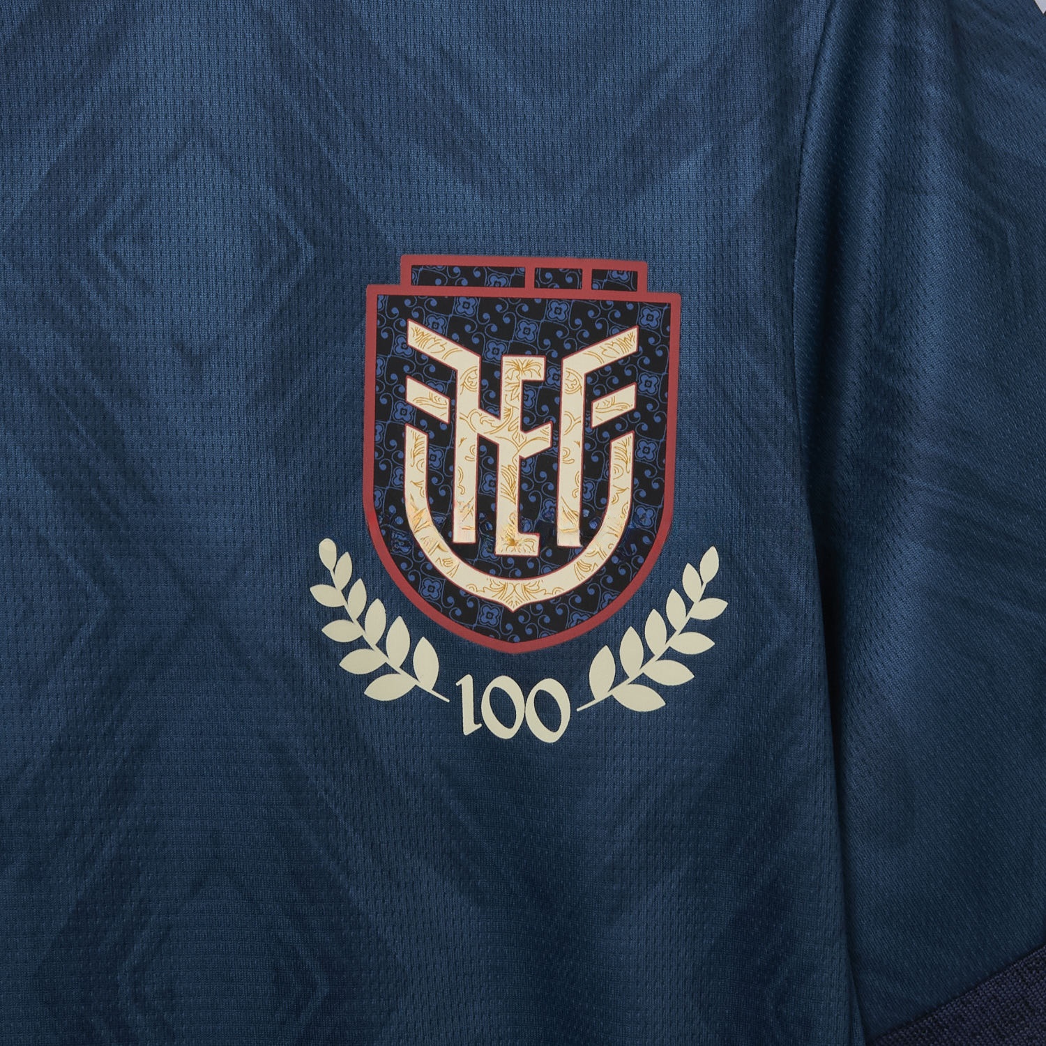 Ecuador 2025 Centenary Away Jersey - Fans Version - Unitedfutballjersey