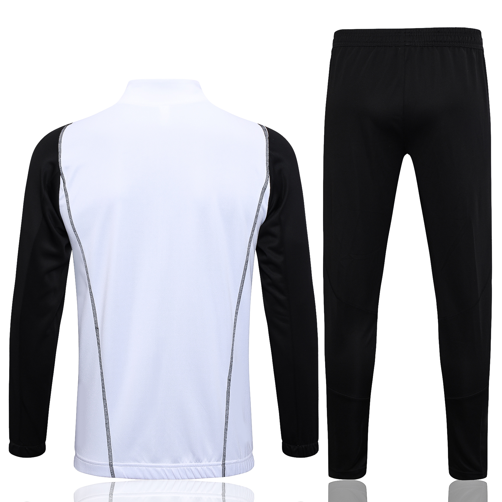 Real Madrid 23-24 Jacket Training Tracksuit - White and Black - Unitedfutballjersey