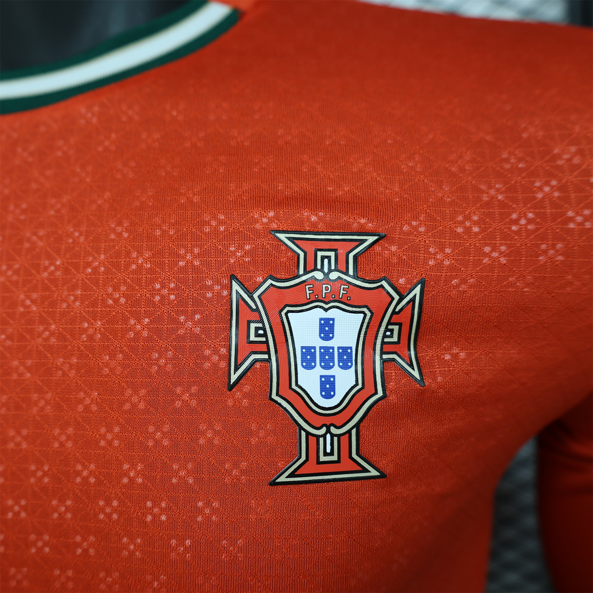 Portugal 2025-26 Home Long Sleeve Jersey - Player Version - Unitedfutballjersey