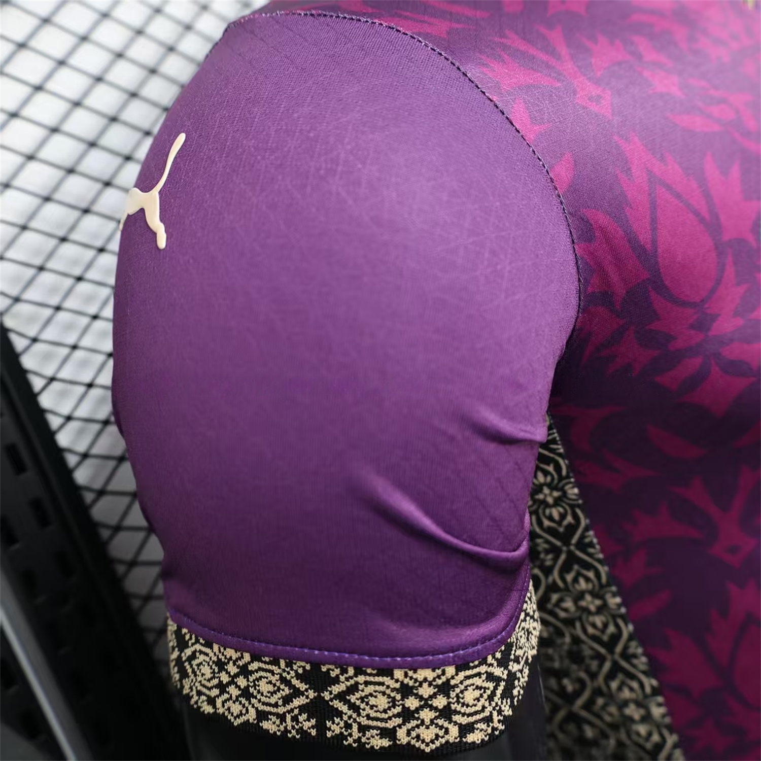 AC Milan 25-26 Team Name Advertisement Purple POLO Special Jersey - Player Version - Unitedfutballjersey