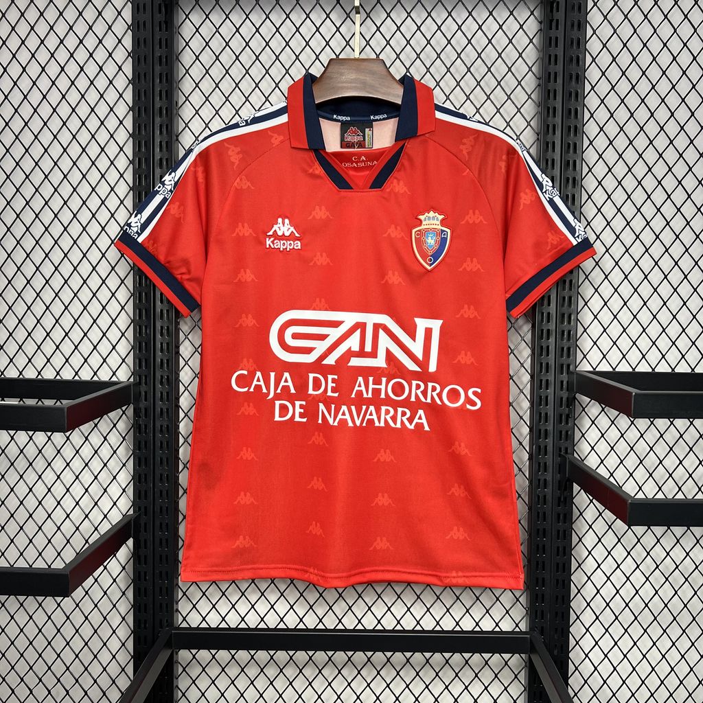 Retro Osasuna 1996-97 Home Jersey - Unitedfutballjersey