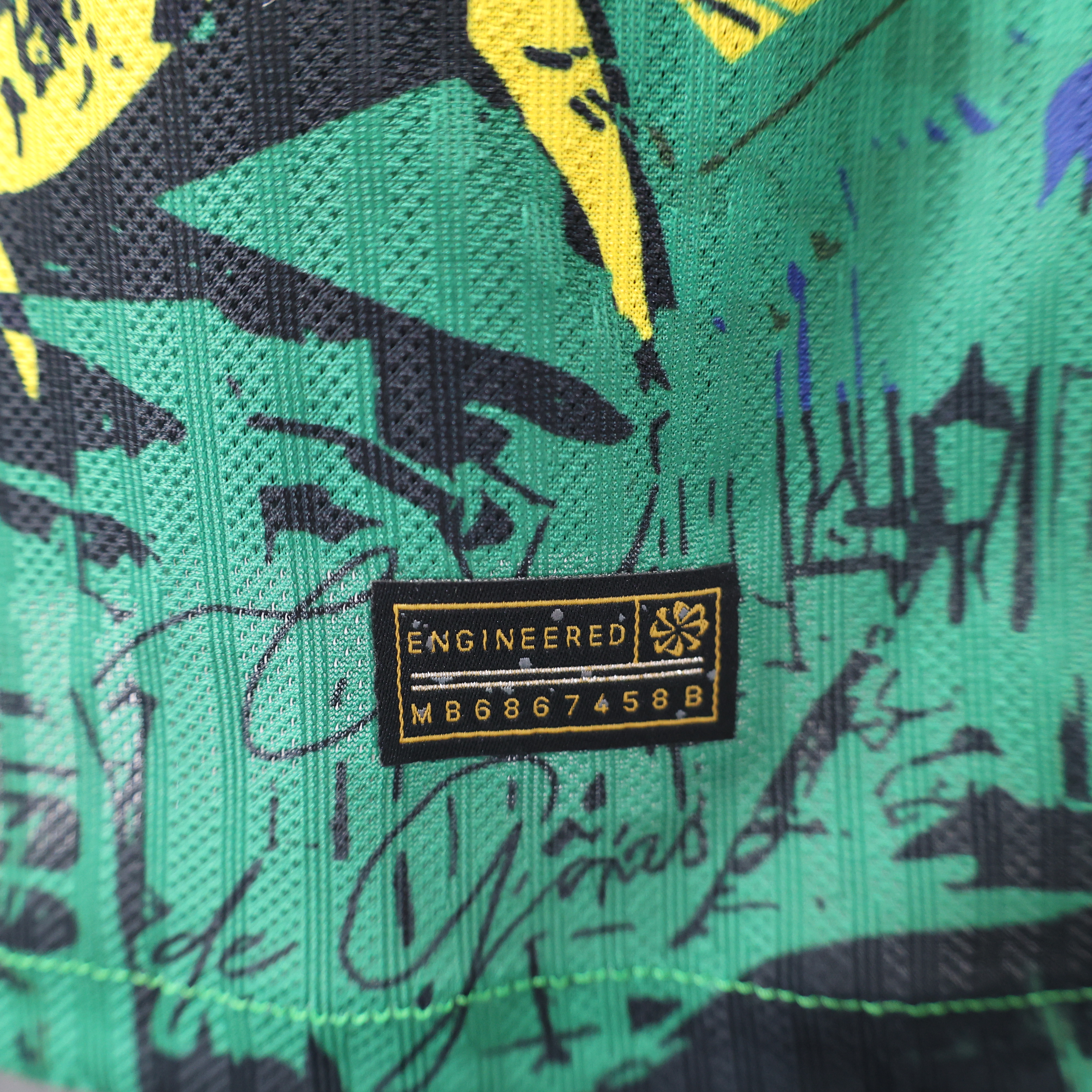 Brazil 2024 Black and Green Church Jersey - Player Version - Unitedfutballjersey