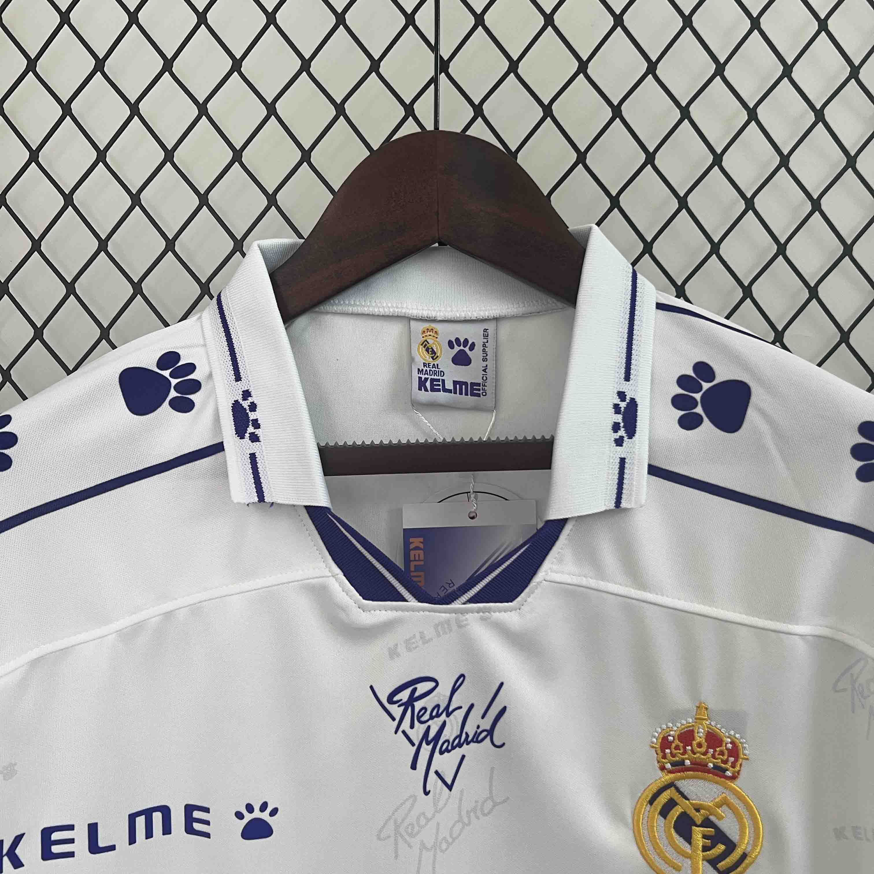 Retro Real Madrid 1994-96 Home Long Sleeve Jersey - Unitedfutballjersey