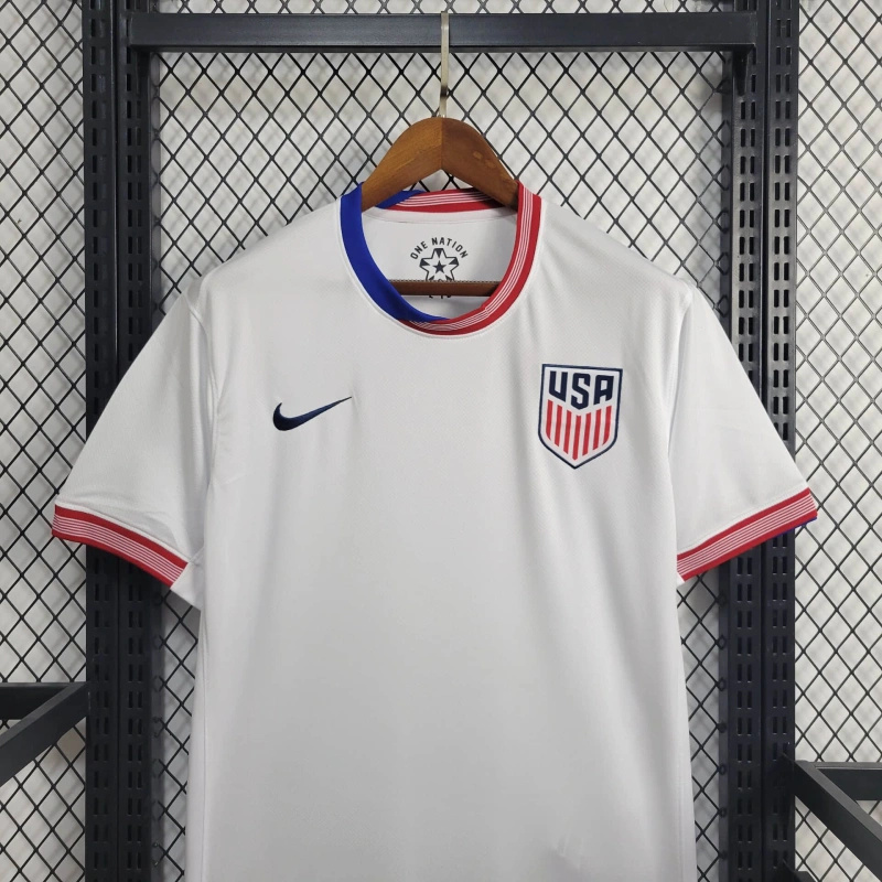 United States USA 2024 Home Stadium Jersey - Fans Version - Unitedfutballjersey