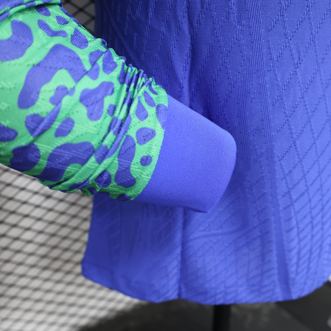 Brazil 22-23 Away Long Sleeve Jersey - Player Version - Unitedfutballjersey