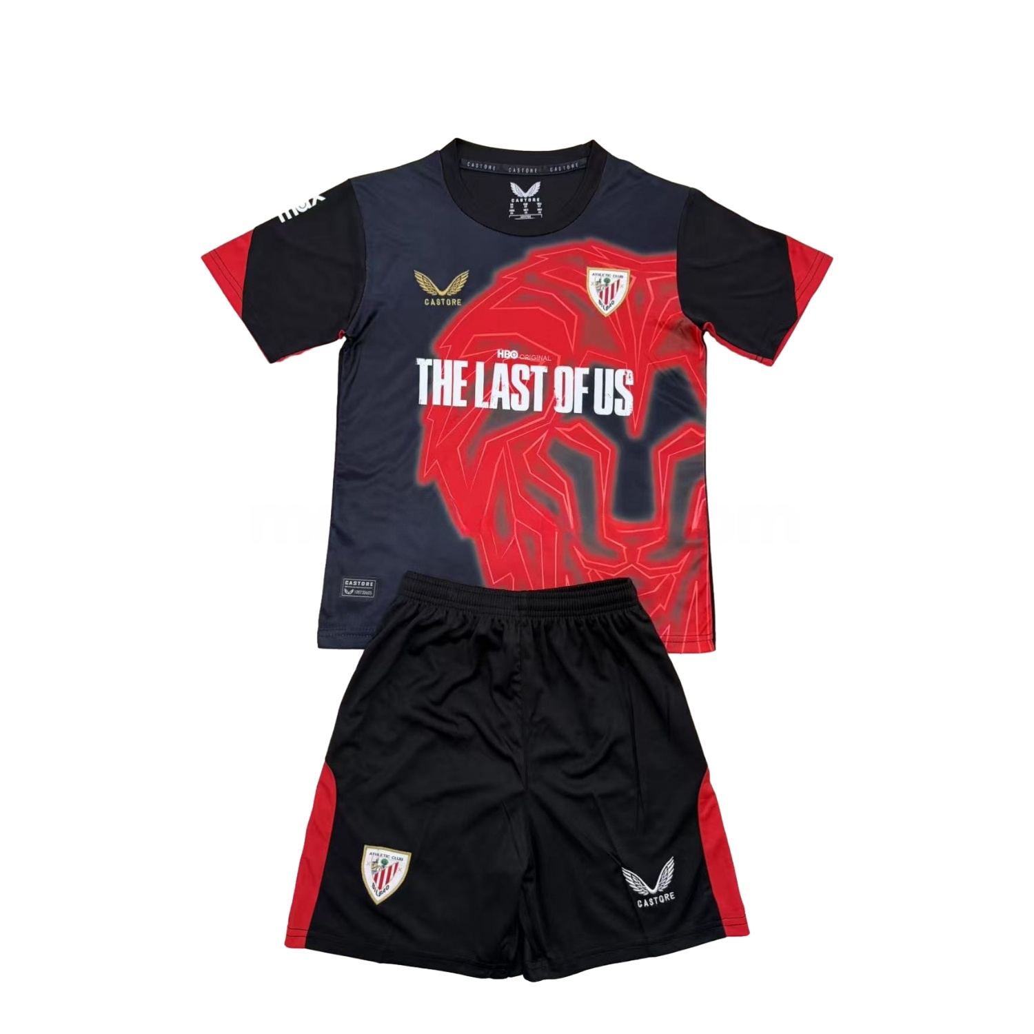 Athletic Bilbao 24-25 Pre-match The Last of Us Special Men's Adult Jersey Set - Fans Version - Unitedfutballjersey