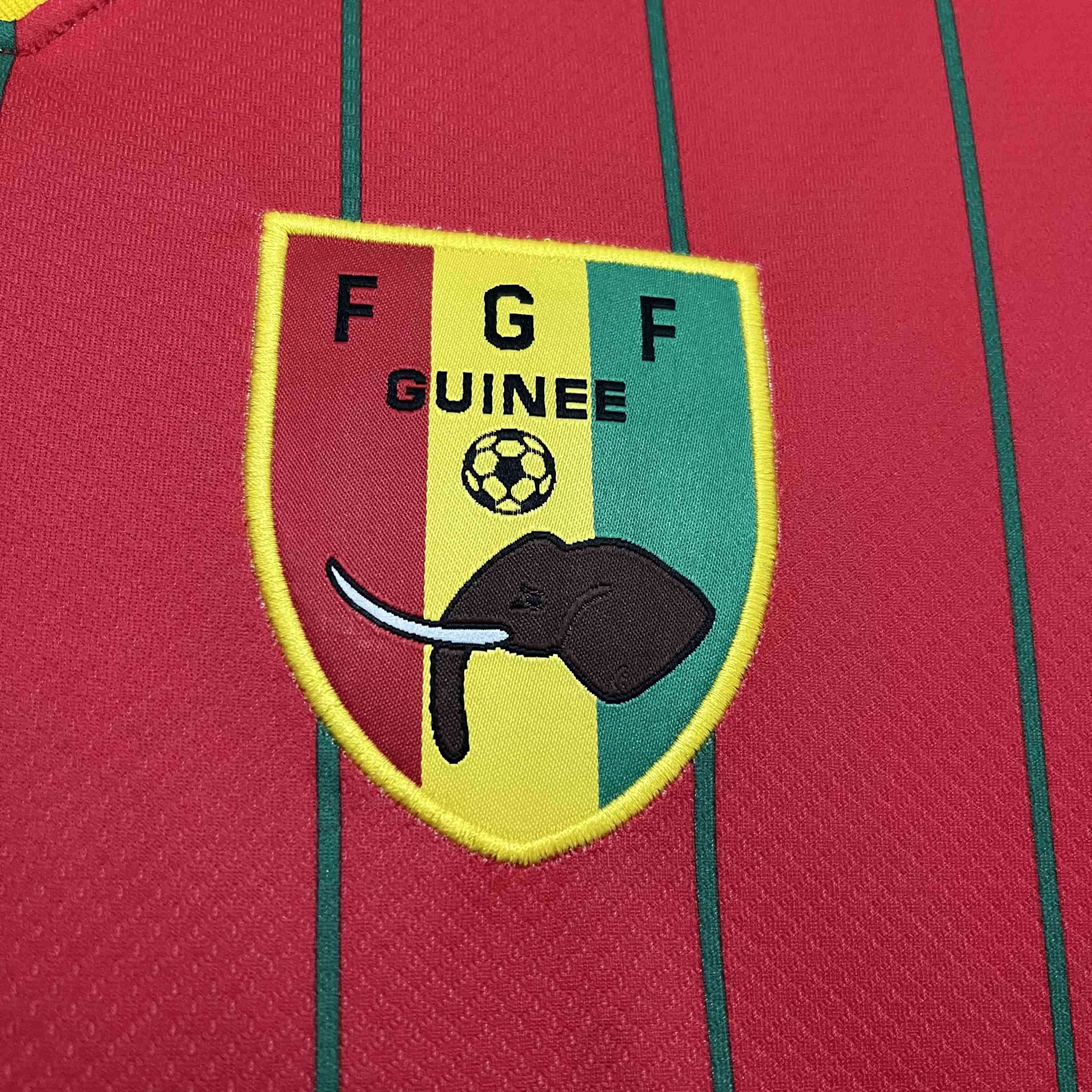 Guinea 2024 Home Stadium Jersey - Fans Version - Unitedfutballjersey
