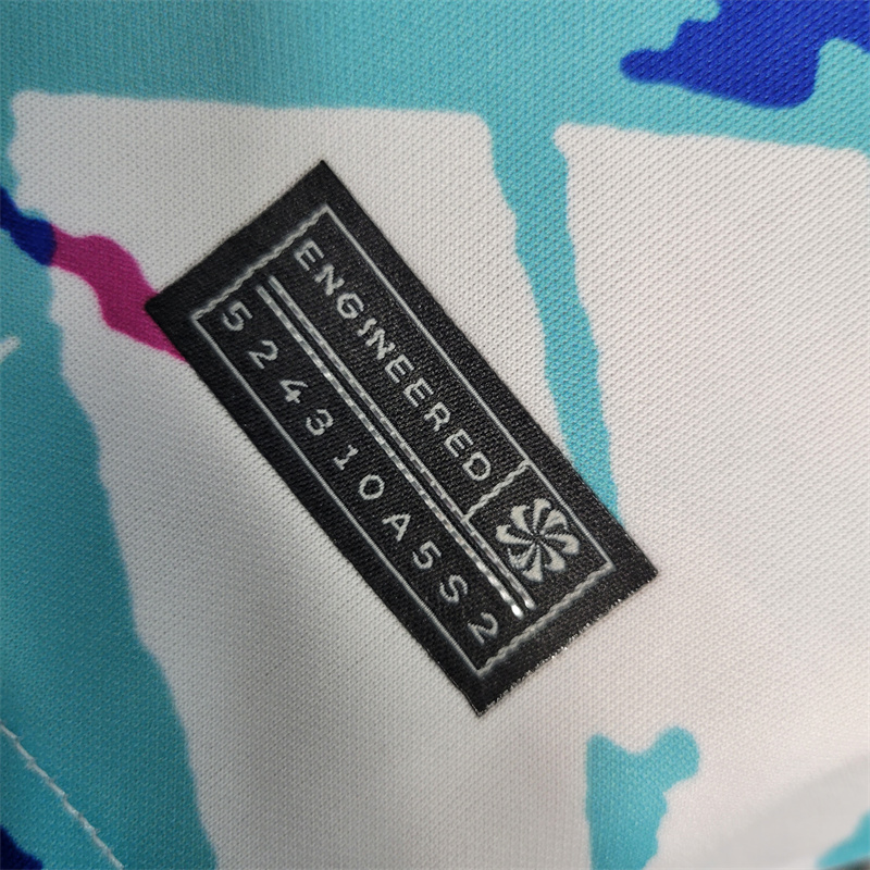 B.A.R.S.A 23/24 White Training Jersey - Fans Version - Unitedfutballjersey