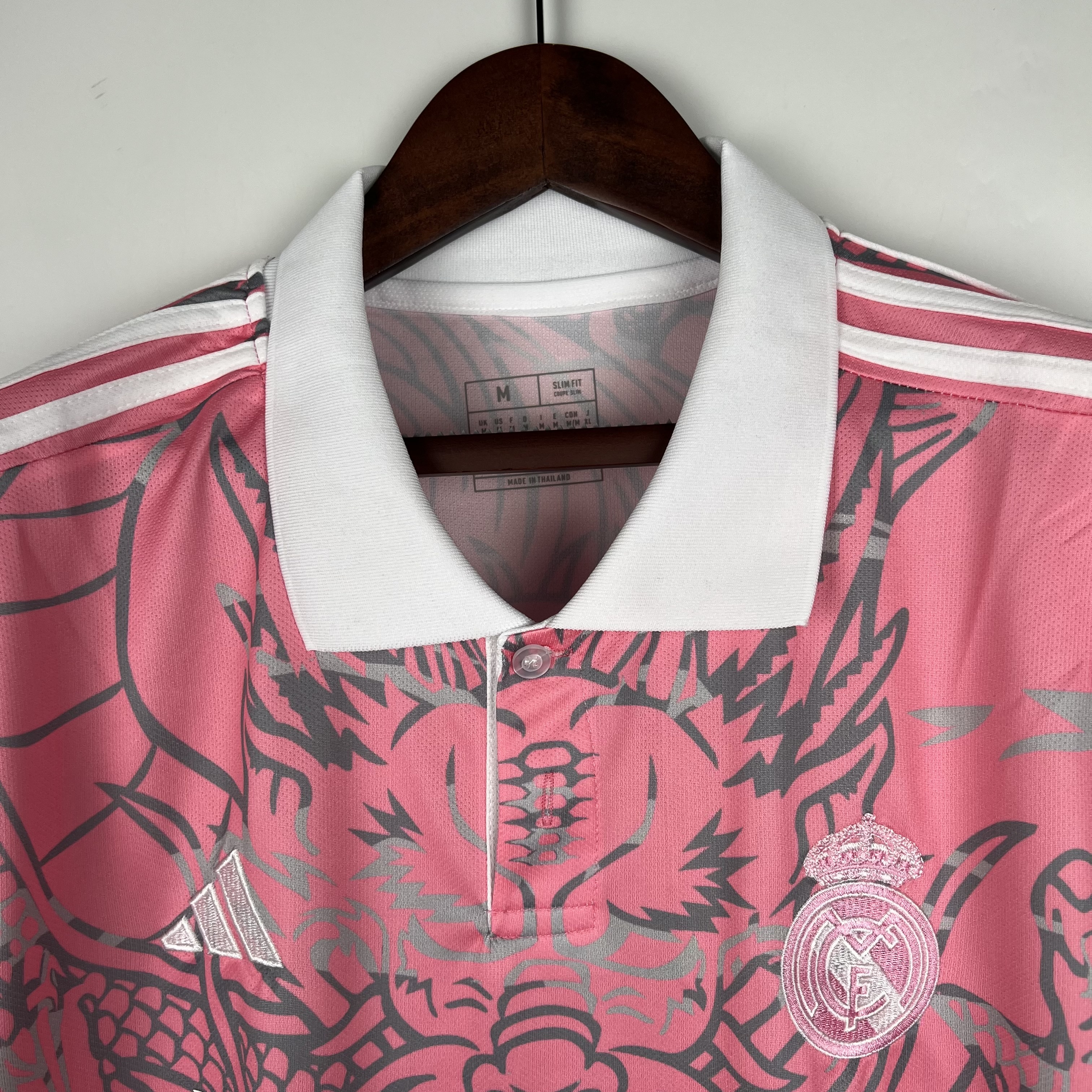23/24 Real Madrid Pink Dargon Special Edition Jersey - Fans Version - Unitedfutballjersey