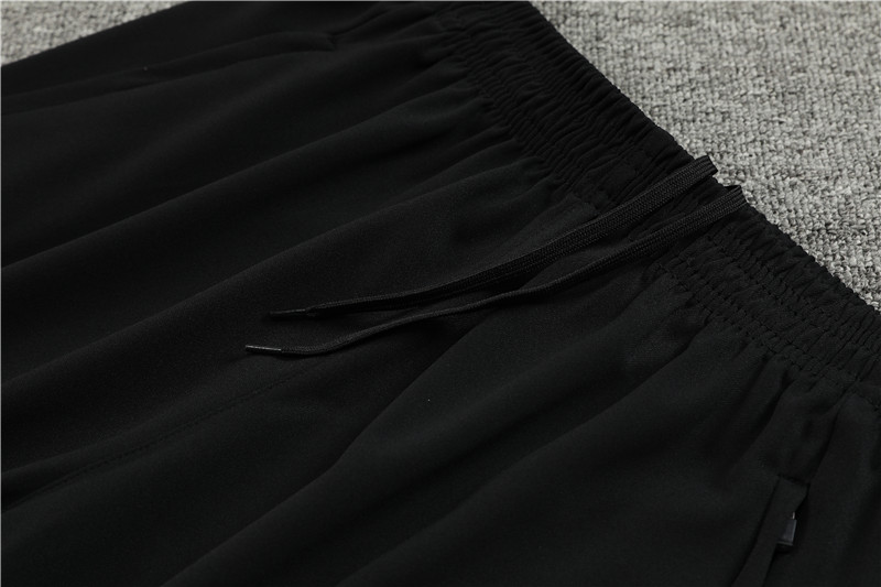 Che 23-24 Kids Long Sleeve Training Set Black - Unitedfutballjersey