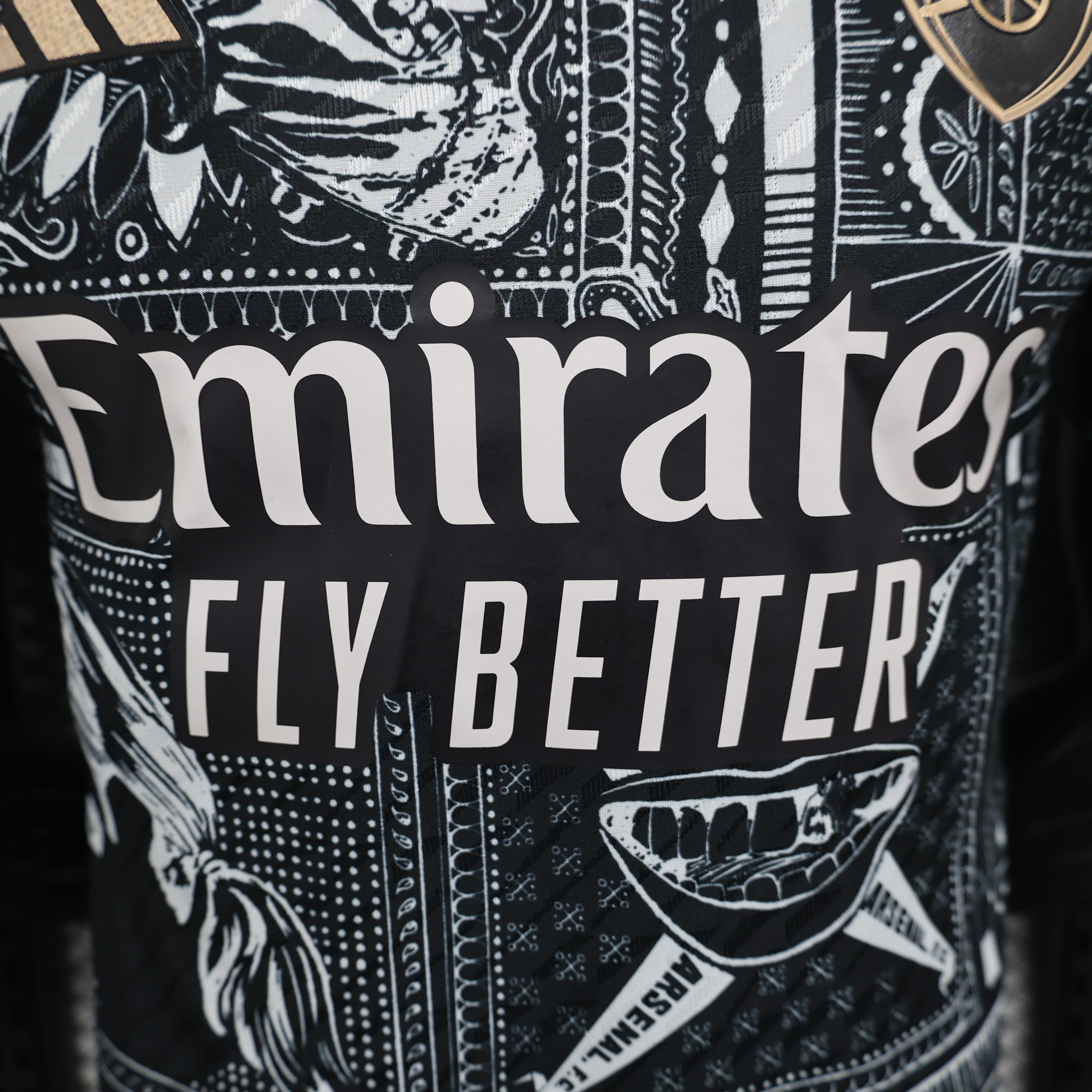 Arsenal x I-a-n.W-r-i-g-h-t 23-24 Pre-match Jersey - Player Version - Unitedfutballjersey