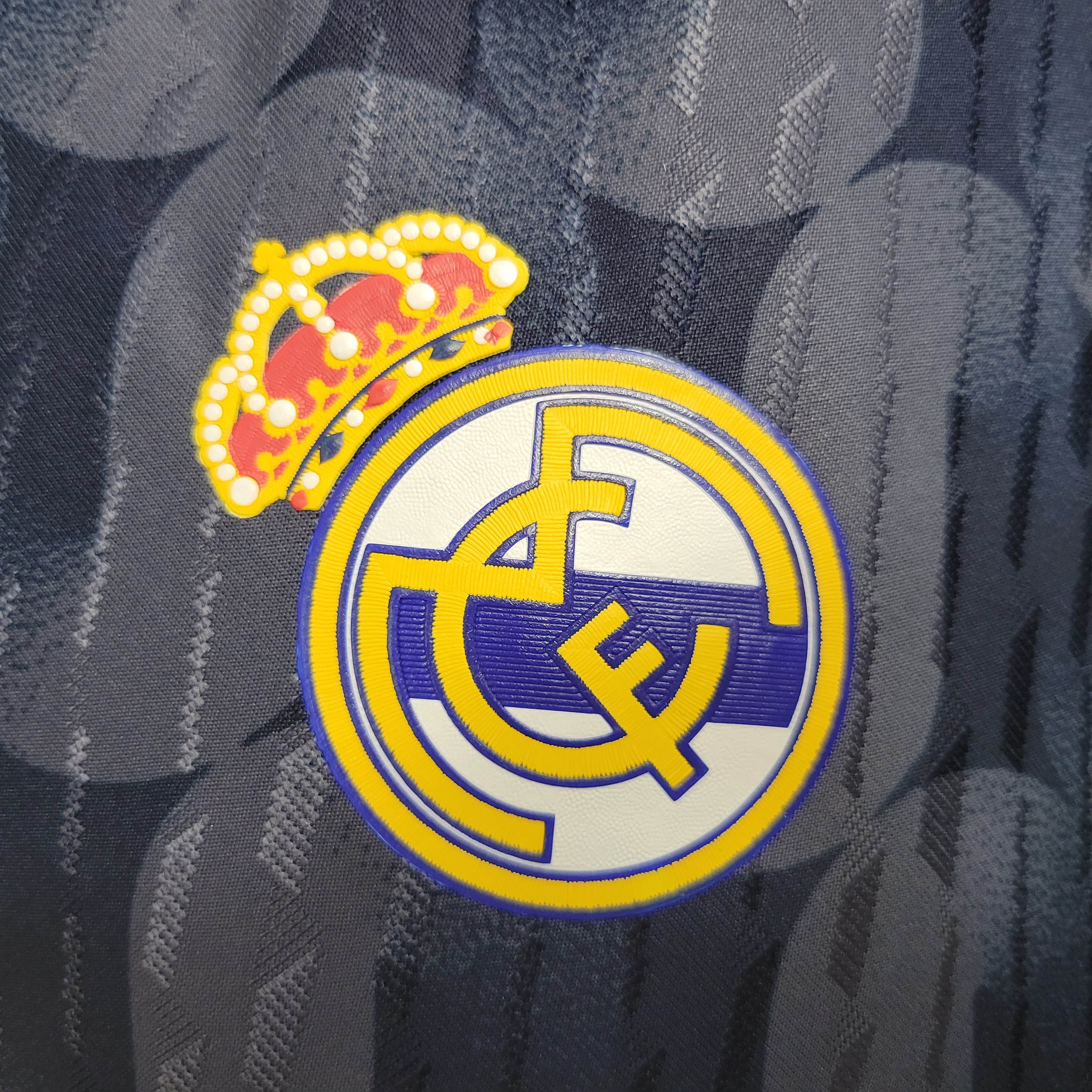 Real Madrid 23-24 Away Blue Jersey - Player Version - Unitedfutballjersey