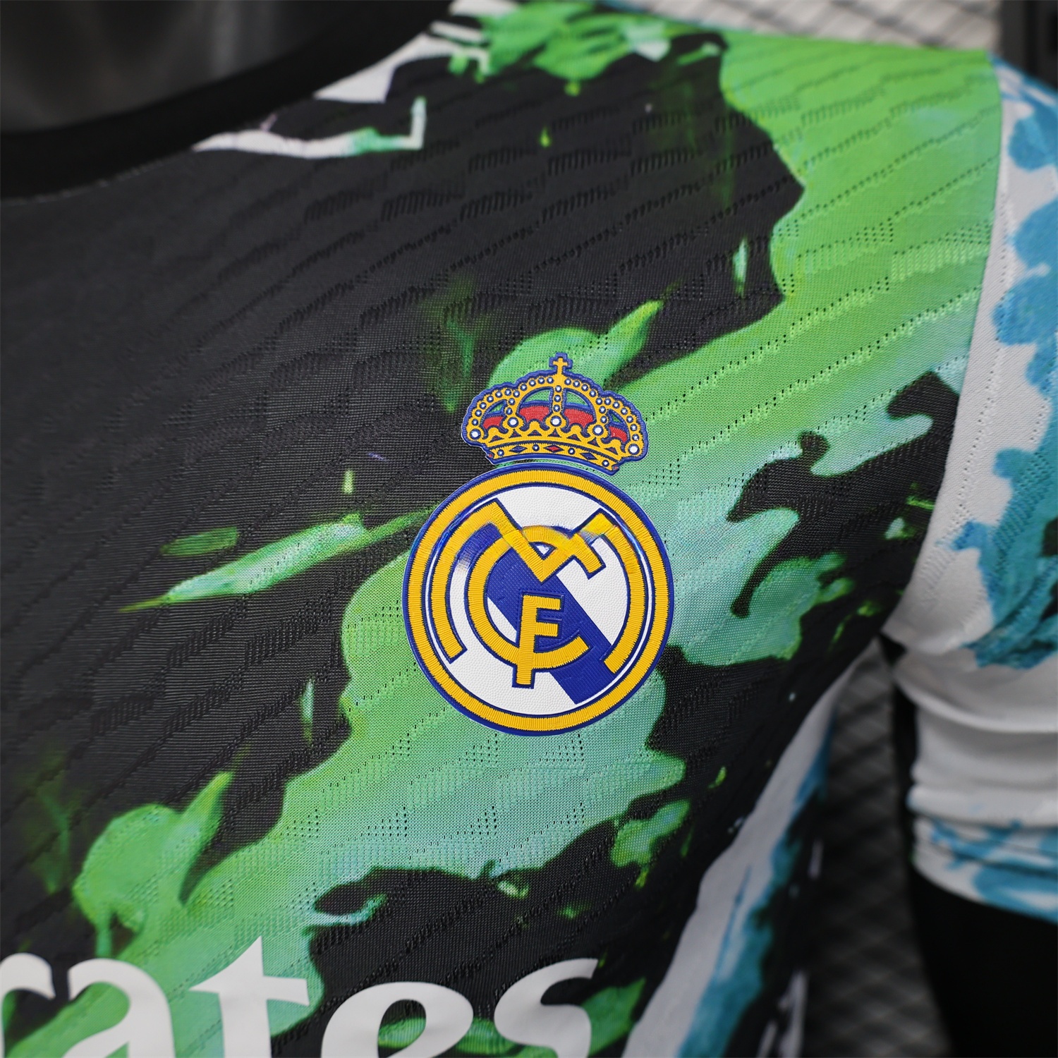 Real Madrid 25-26 Green & Black Special Edition Jersey - Player Version - Unitedfutballjersey