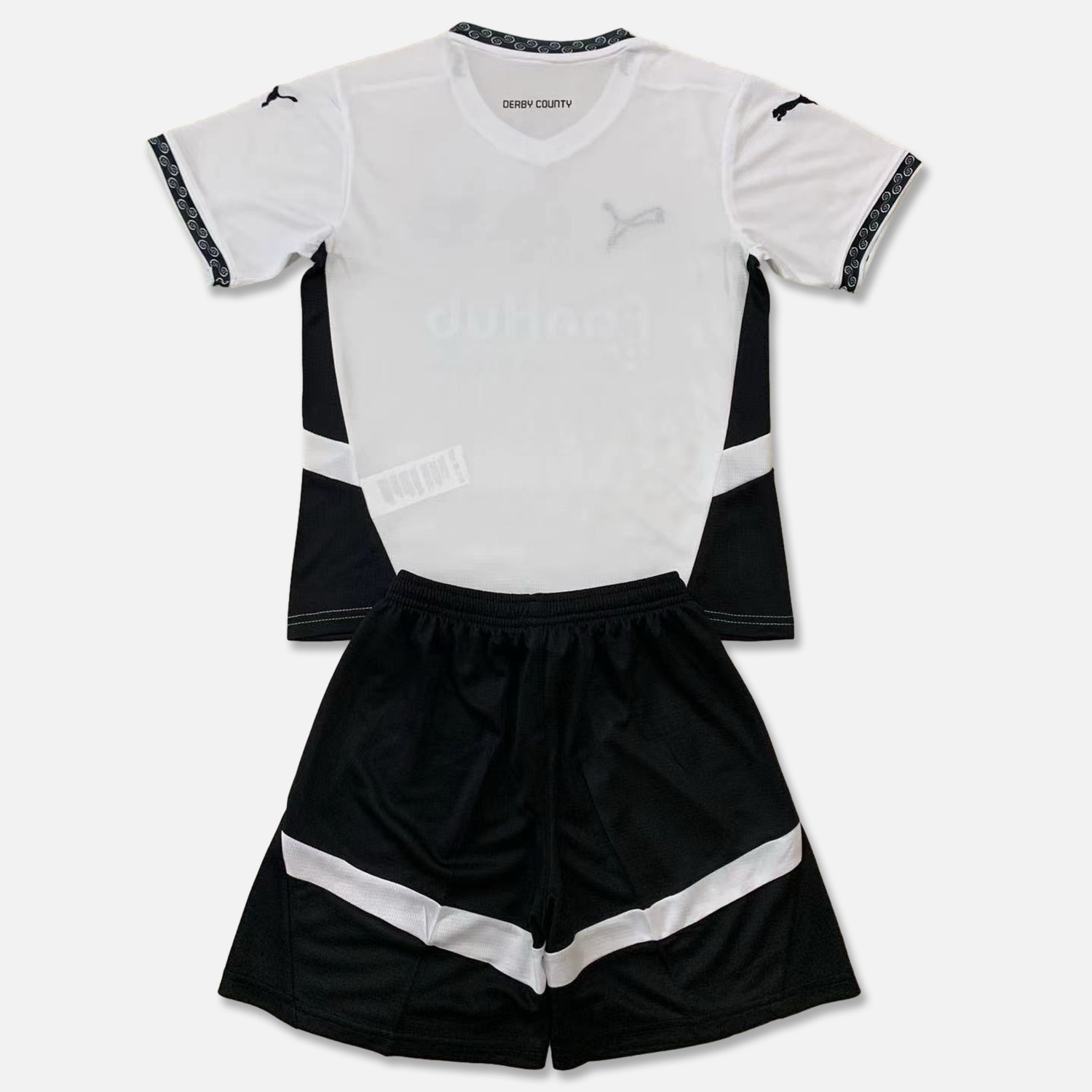 Derby County 24-25 Home Stadium Kids Kit - Unitedfutballjersey