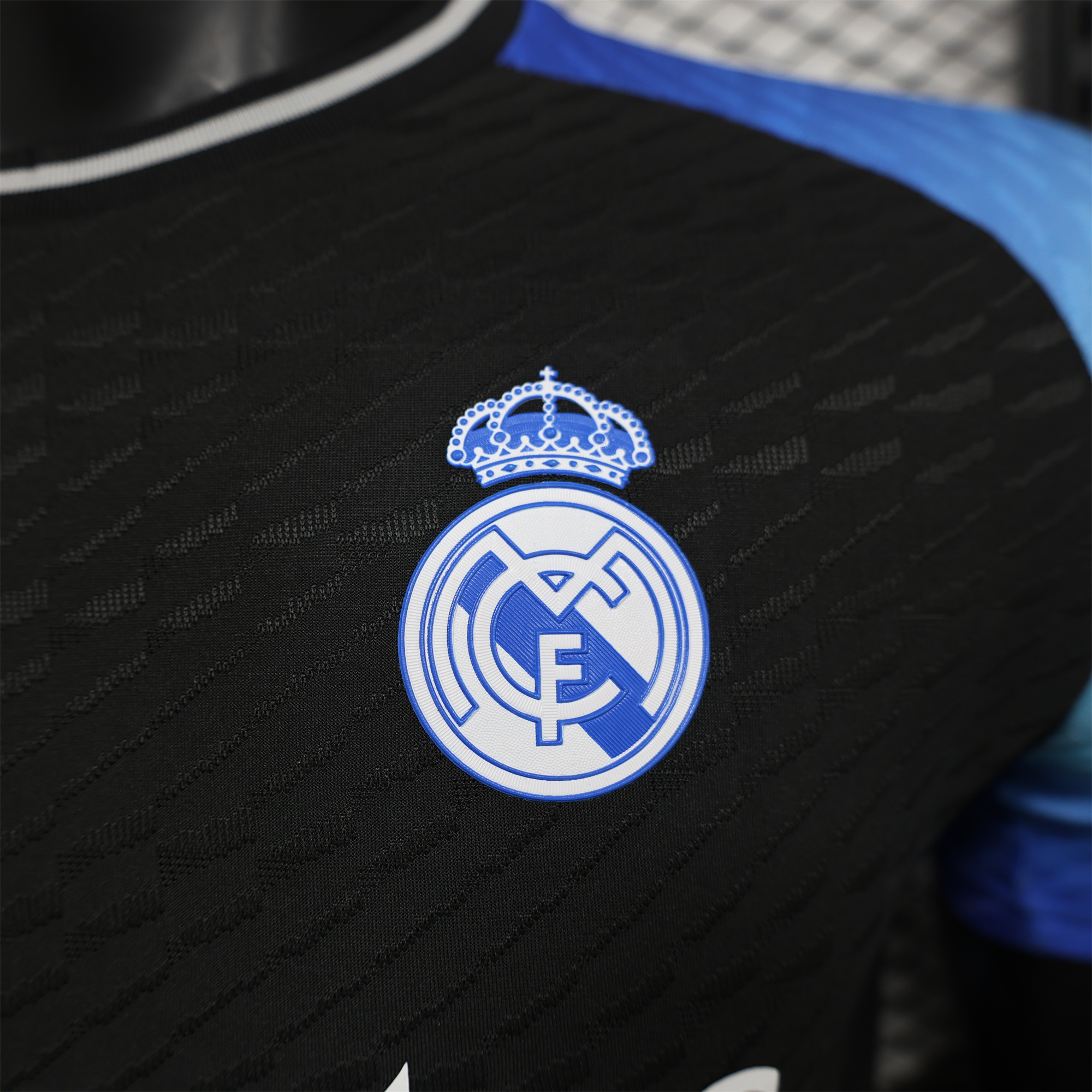 Real Madrid 24-25 Black Blue Special Edition Jersey - Player Version - Unitedfutballjersey