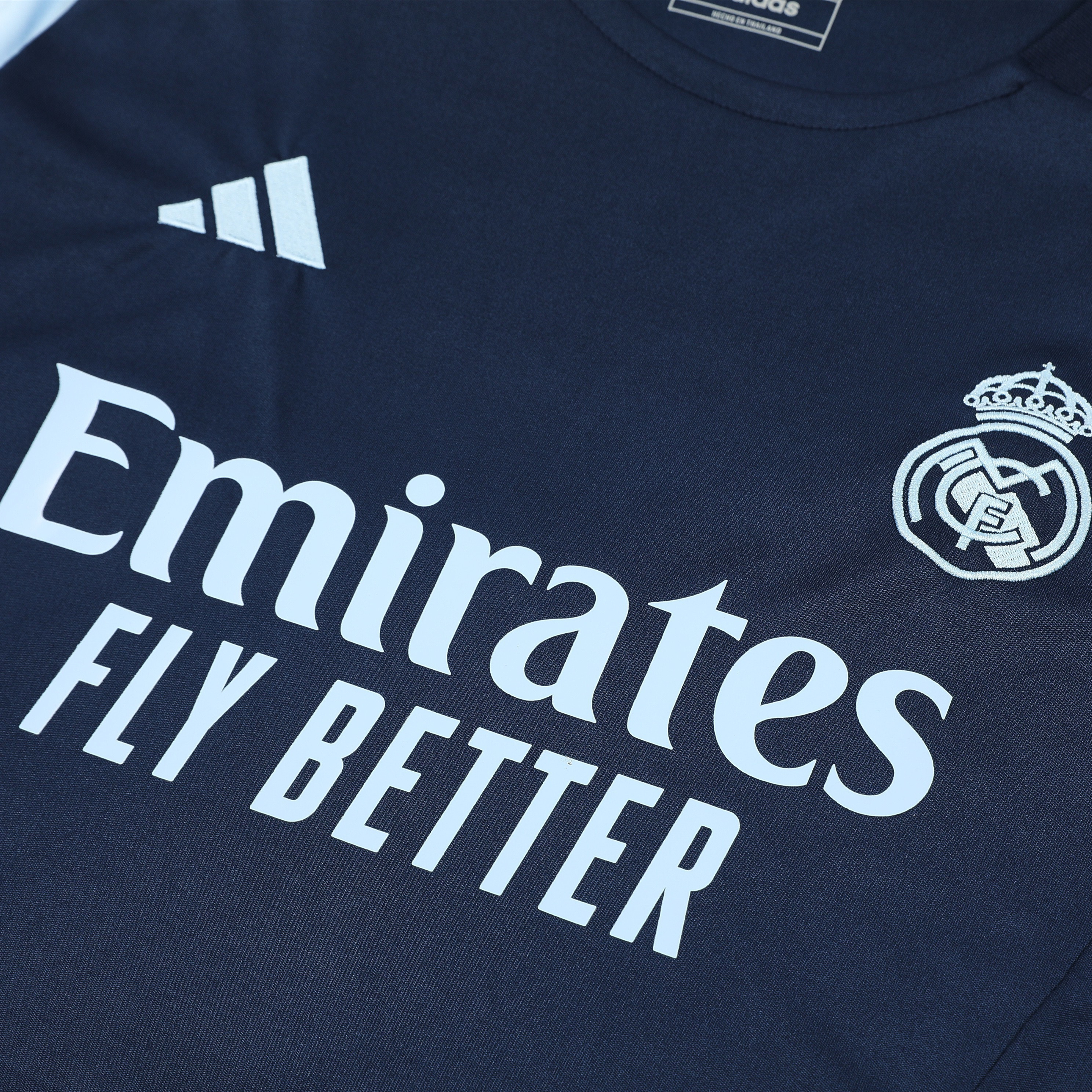 Real Madrid 24-25 Short-Sleeve Training Set - Royal Blue Top & Shorts - Unitedfutballjersey