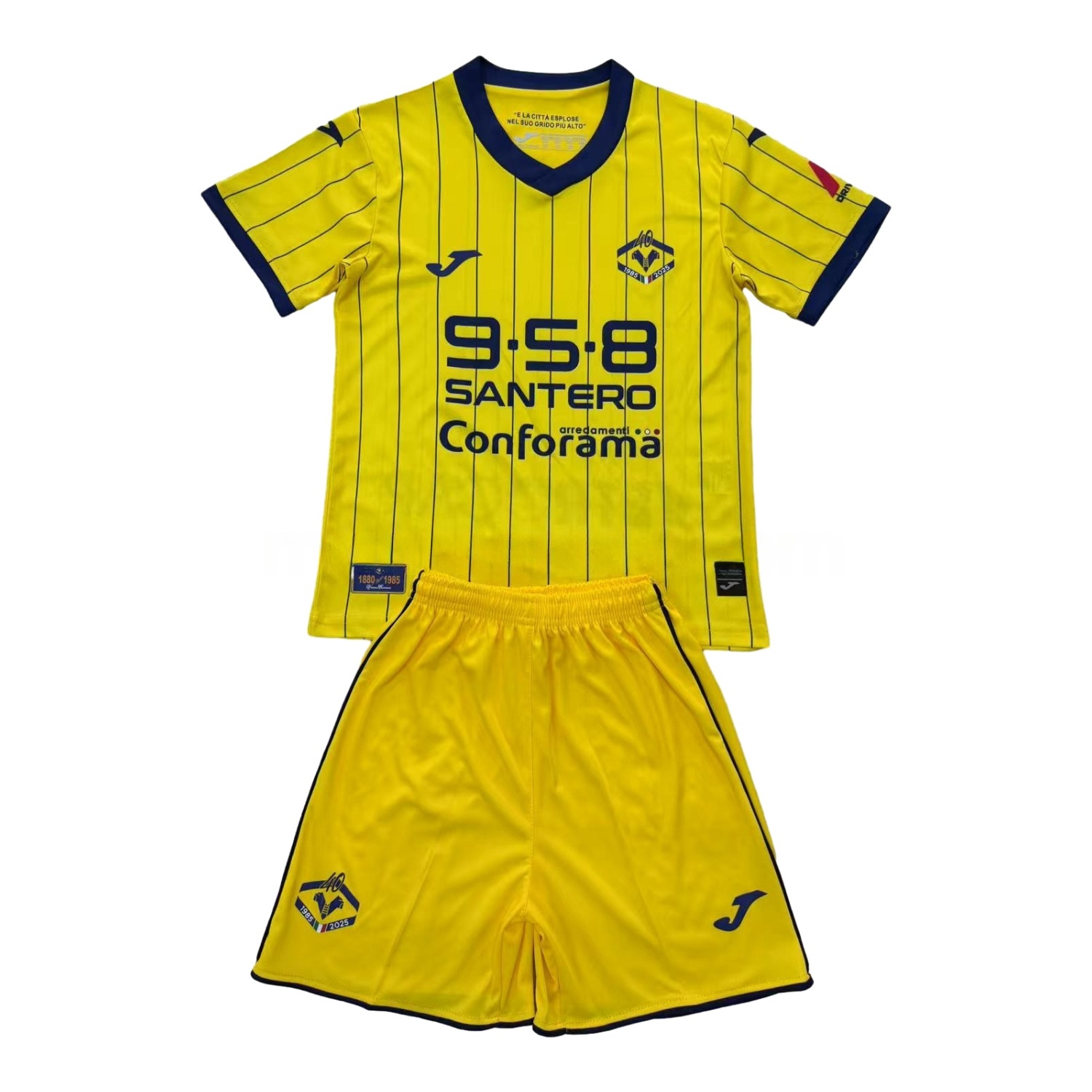 Hellas Verona 24-25 Scudetto 40 Years Commemorative Men's Adult Jersey Set - Fans Version - Unitedfutballjersey