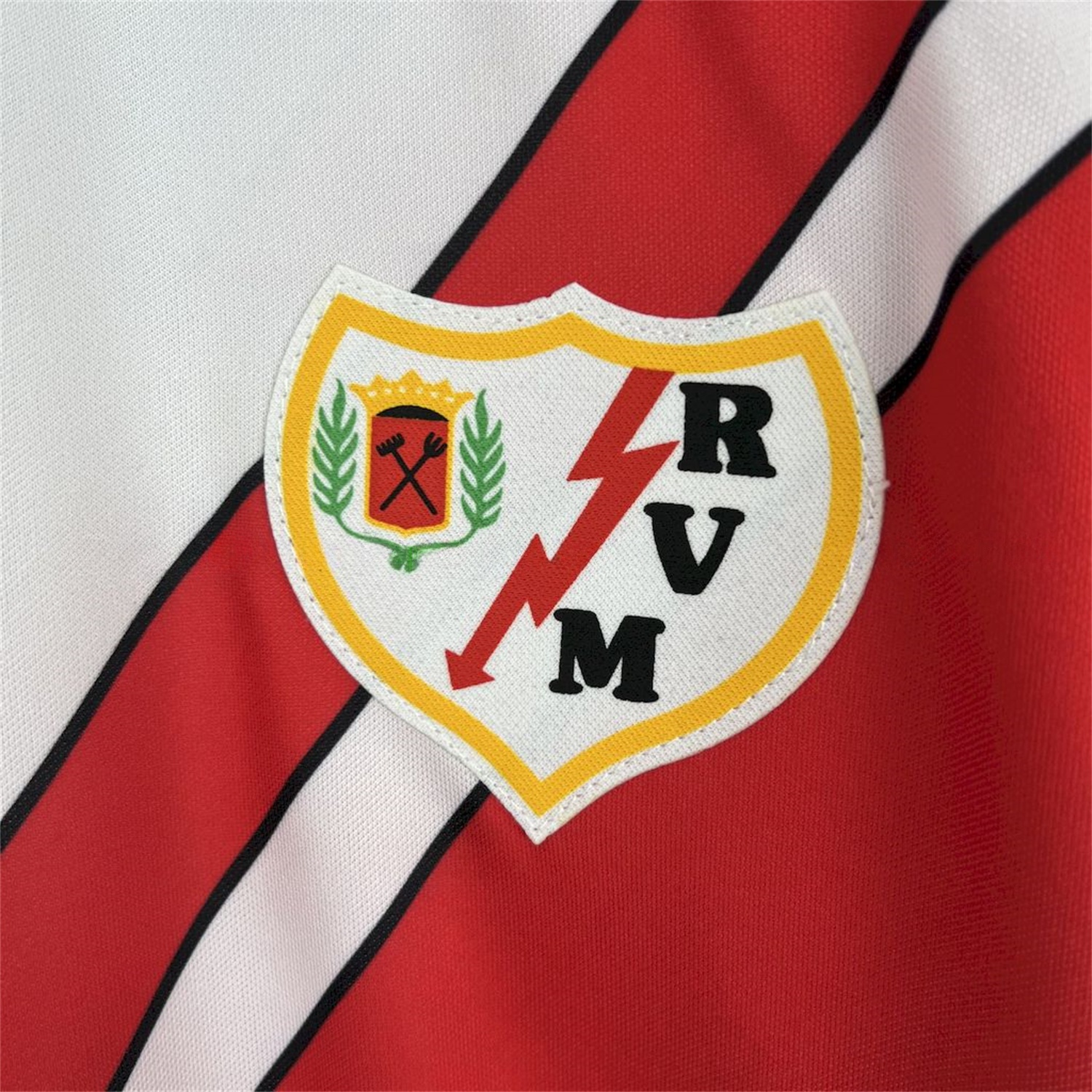 Retro Rayo Vallecano 1997-98 Home Jersey - Unitedfutballjersey