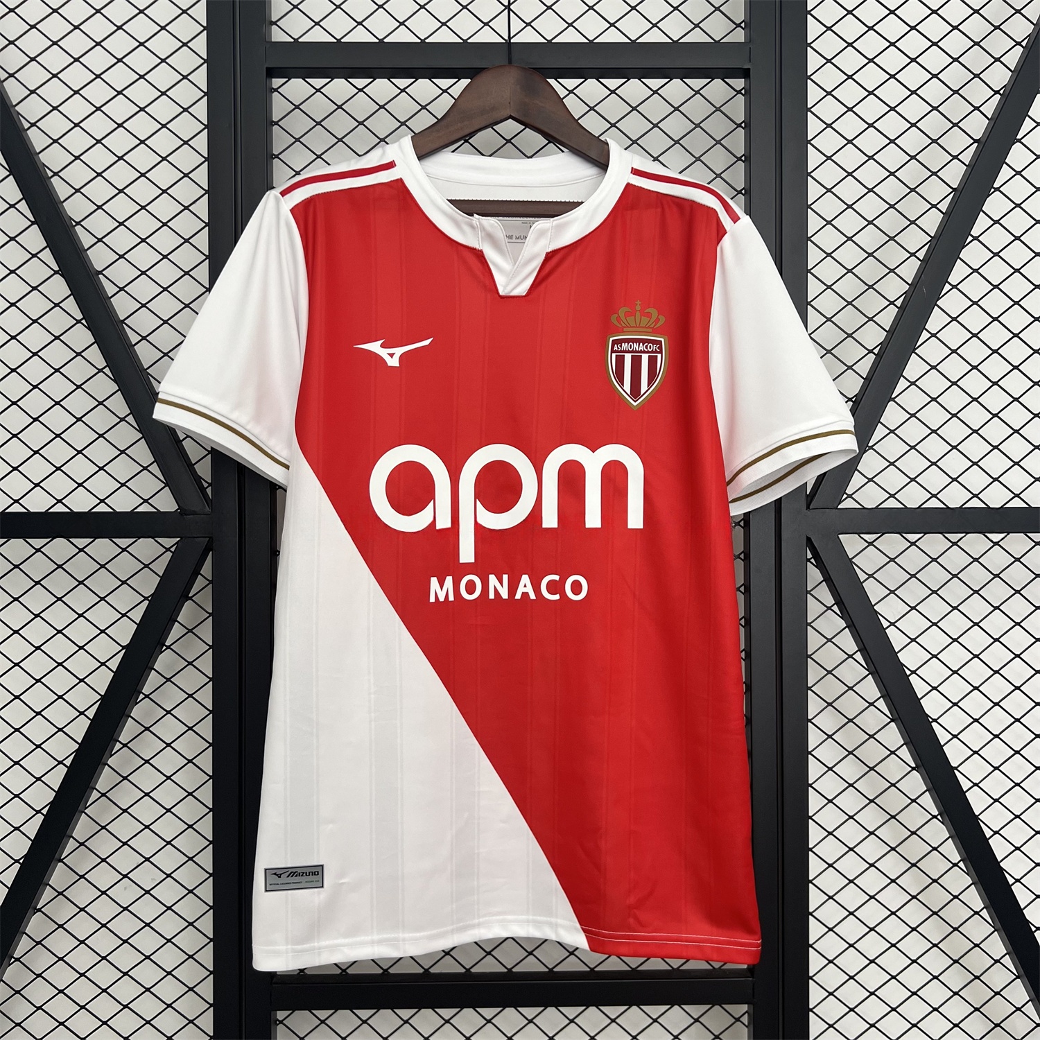 AS Monaco 25-26 Home Jersey - Fans Version - Unitedfutballjersey