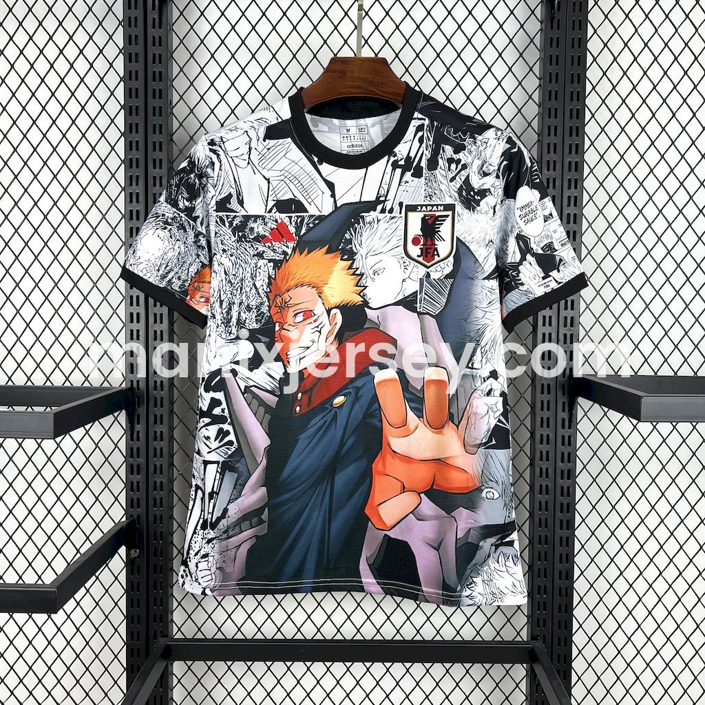 Japan 24-25 Ryomen Sukuna Special Edition Jersey - Fans Version - Unitedfutballjersey