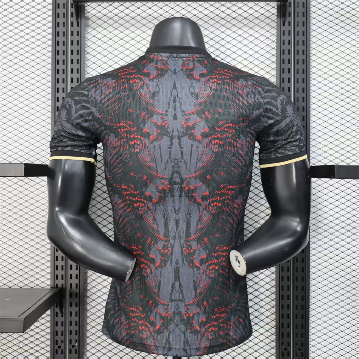 Paris Saint-Germain PSG 25-26 Champions League Commemorative Edition Black Red Eiffel Tower Jersey - Player Version - Unitedfutballjersey