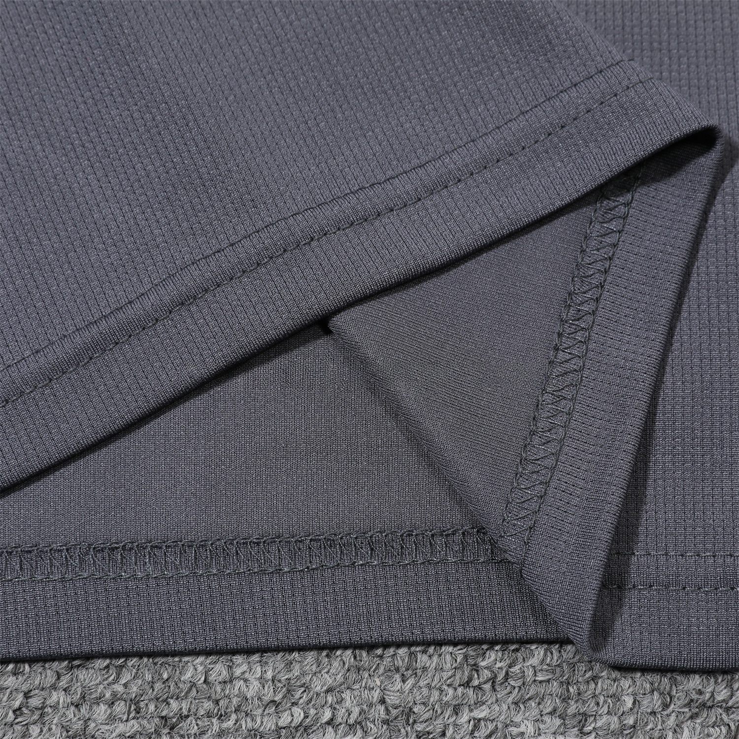 Argentina 25-26 POLO Short-Sleeve Training Set - Grey Top and Pants with Blue Stripes - Unitedfutballjersey