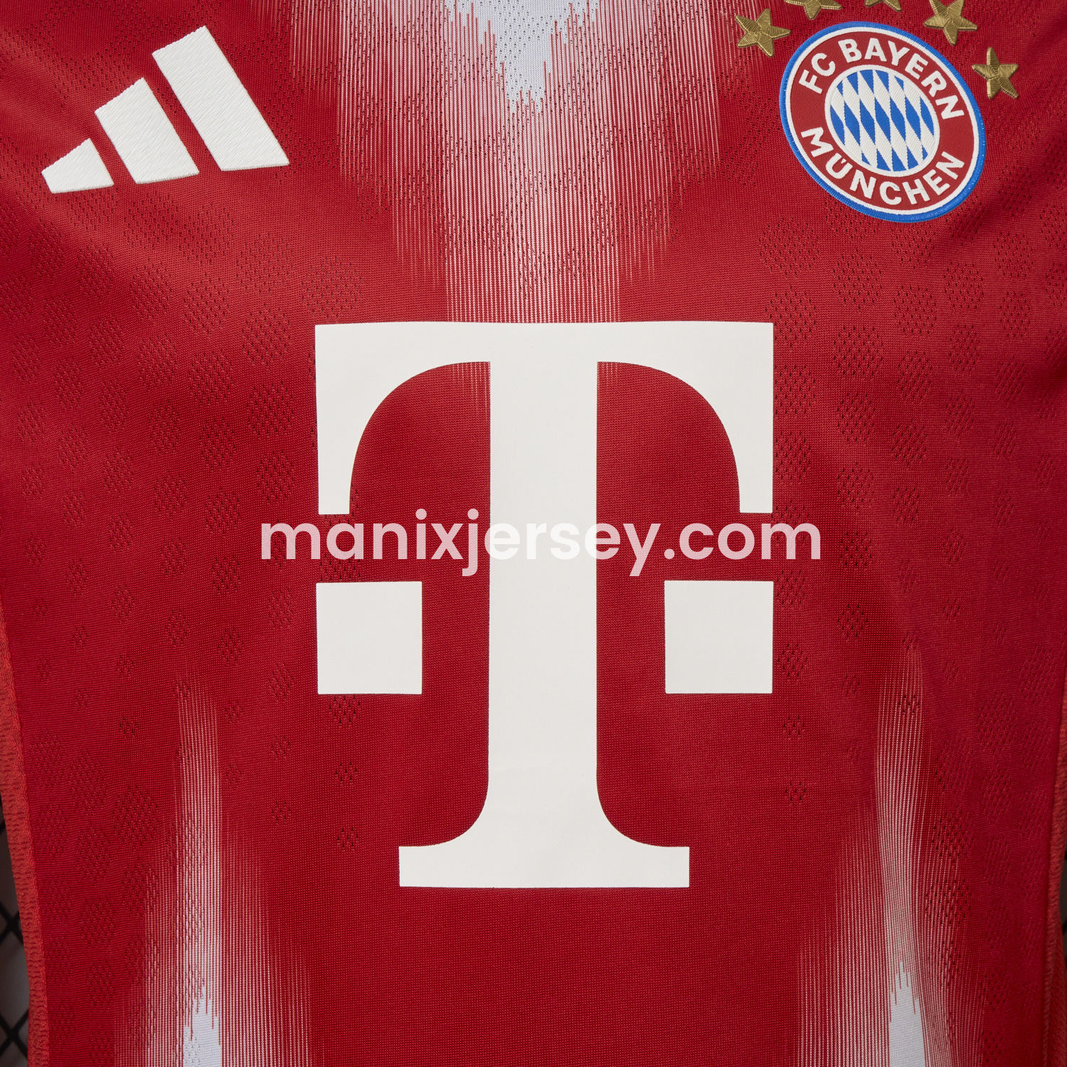 Bayern Munich 25-26 Pattern M Home Jersey(New Leaked Version) - Player Version - Unitedfutballjersey
