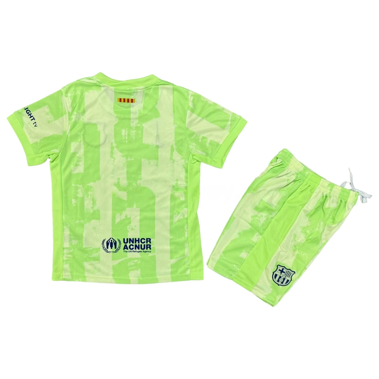 B.A.R.S.A 24-25 Third Kids Kit with New Sponsor - Unitedfutballjersey