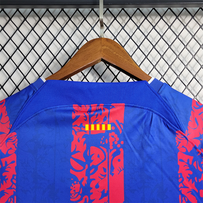 23-24 B.A.R.S.A Blue Training Shirt - Fans Version - Unitedfutballjersey