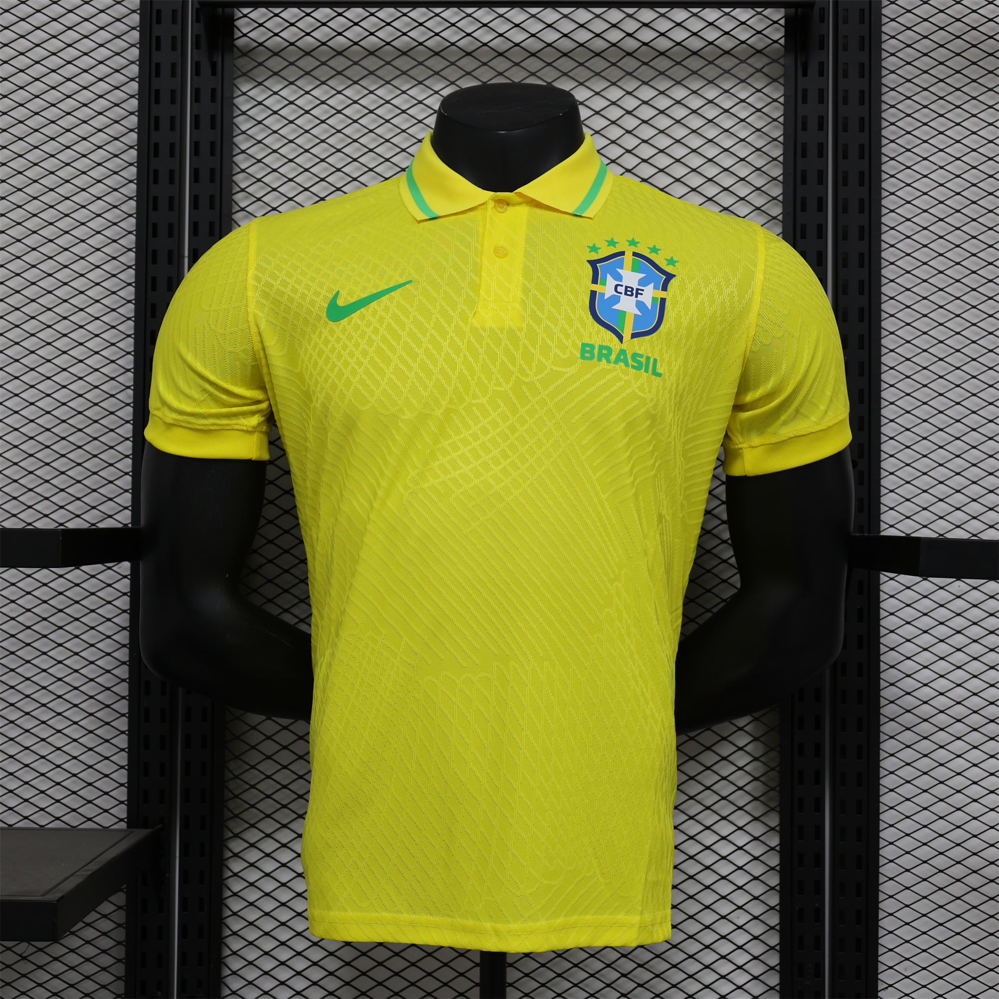 Brazil 24-25 Home Special Edition Polo - Player Version - Unitedfutballjersey