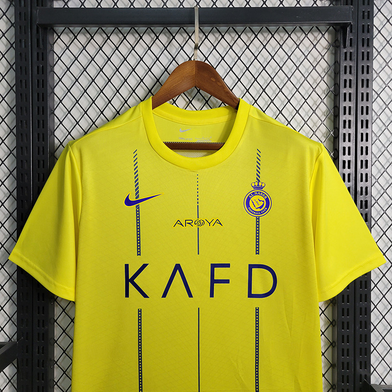 RONALDO Al Nassr FC 23-24 Home Jersey - Fans Version - Unitedfutballjersey