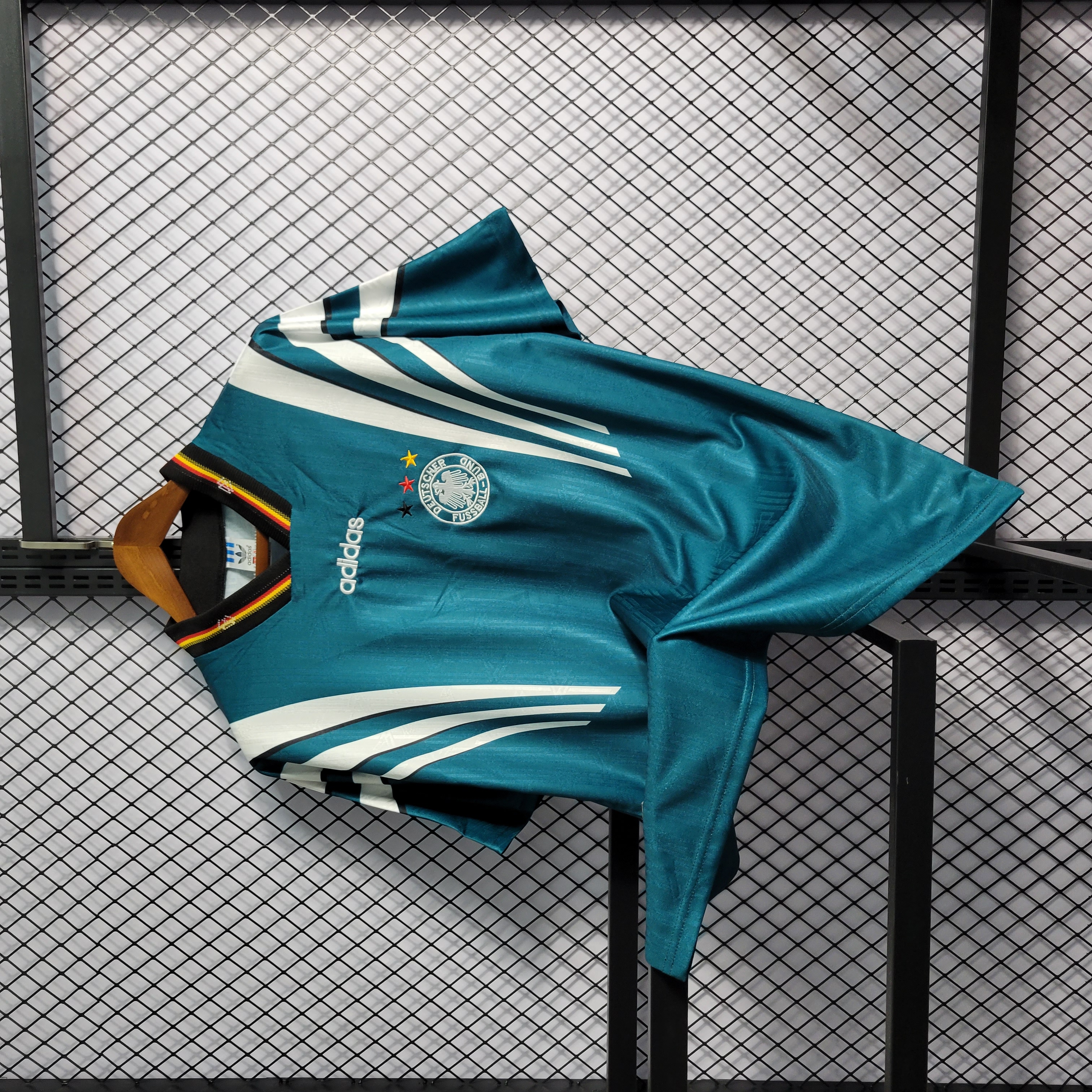 Retro Germany 1996 Away Stadium Jersey - Unitedfutballjersey