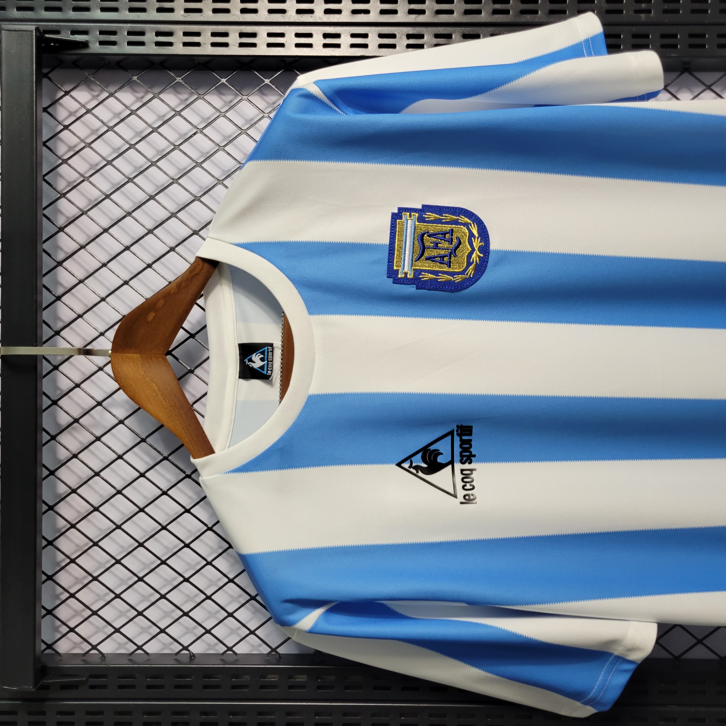 Retro Argentina 1986 Home Stadium Jersey - Unitedfutballjersey