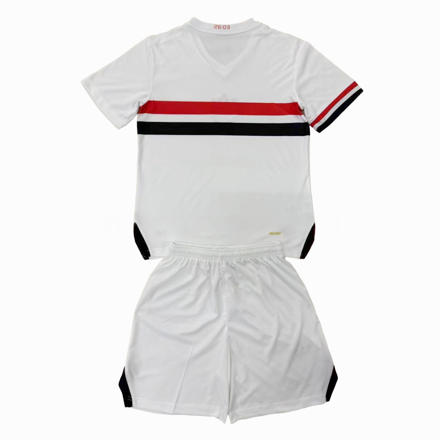 Sao Paulo 25-26 Home Men's Adult Jersey Set - Fans Version - Unitedfutballjersey