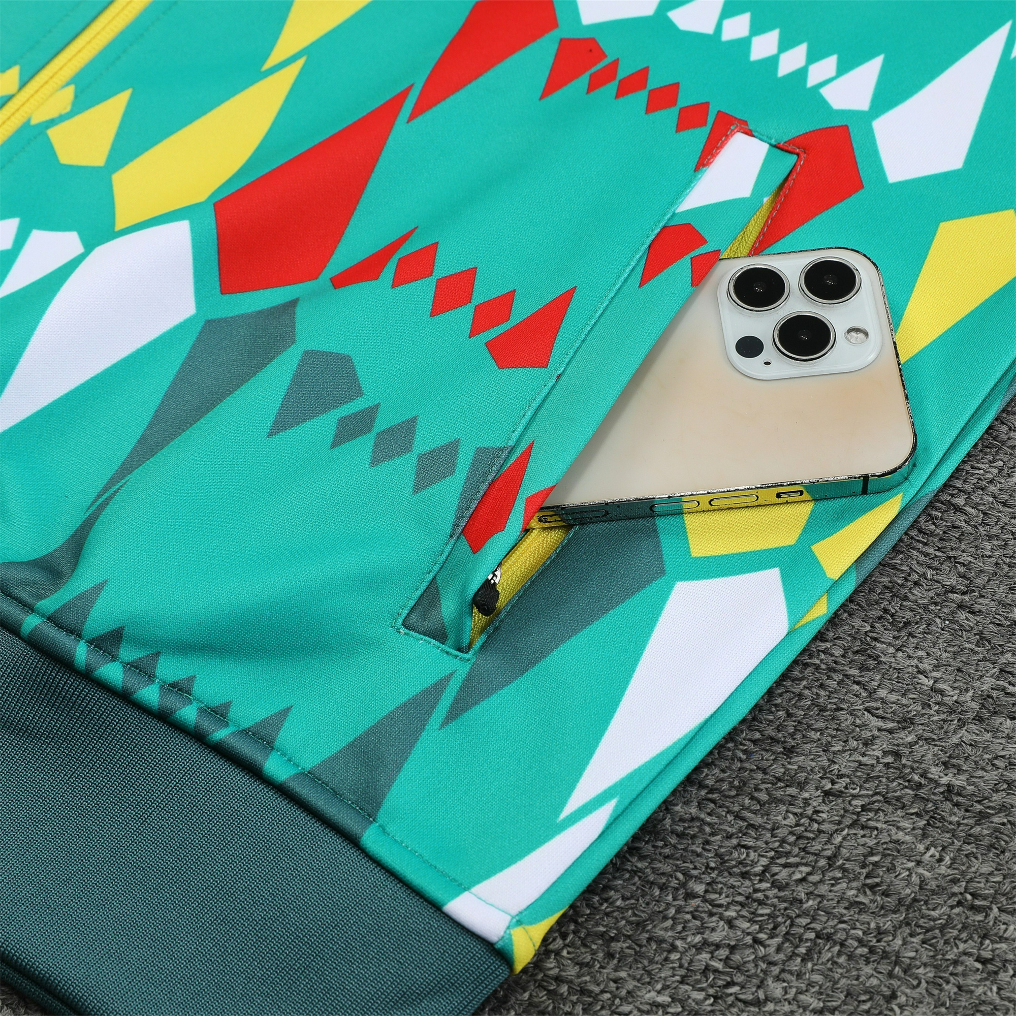 Senegal 23-24 Jacket Training Tracksuit - Green - Unitedfutballjersey