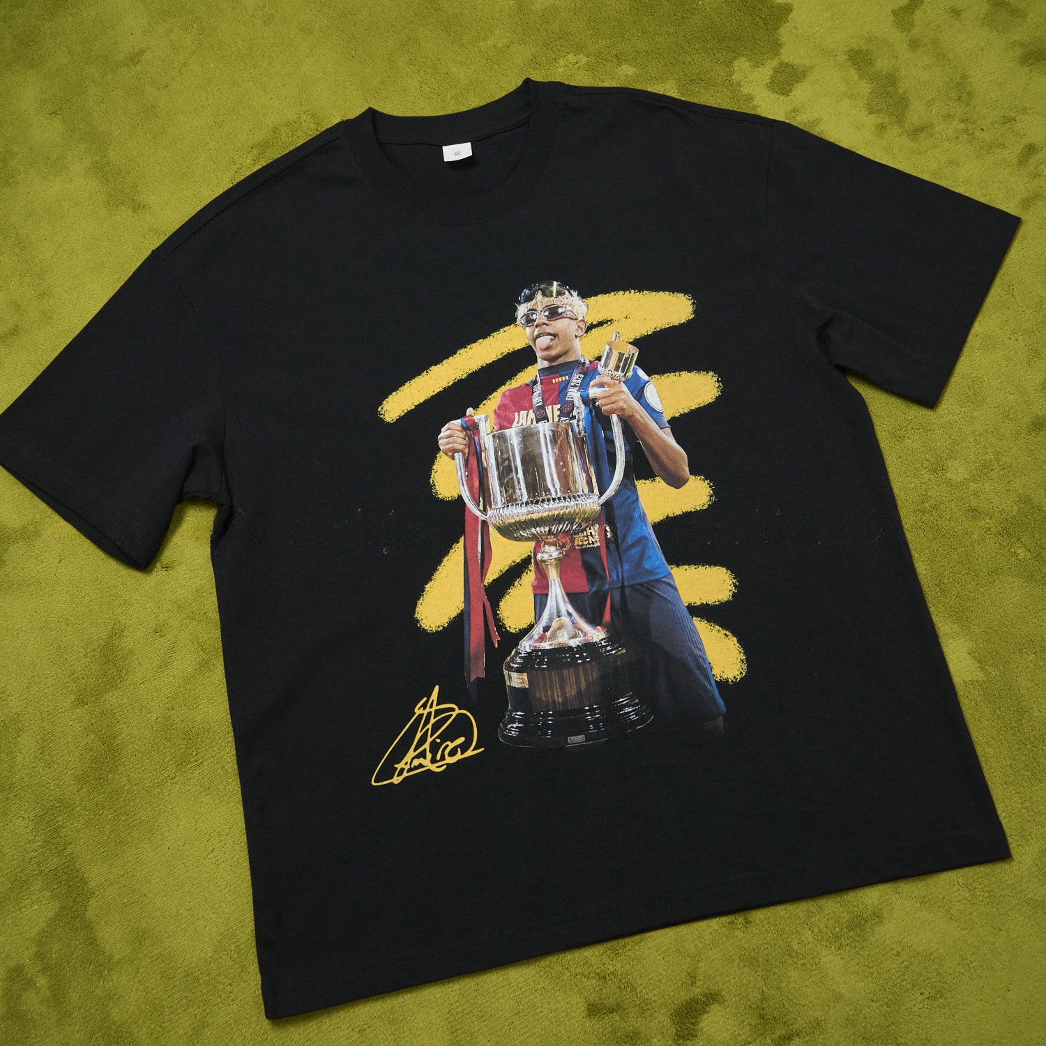 Barcelona Yamal Copa Del Rey Unisex Pure Cotton T-shirt - Unitedfutballjersey