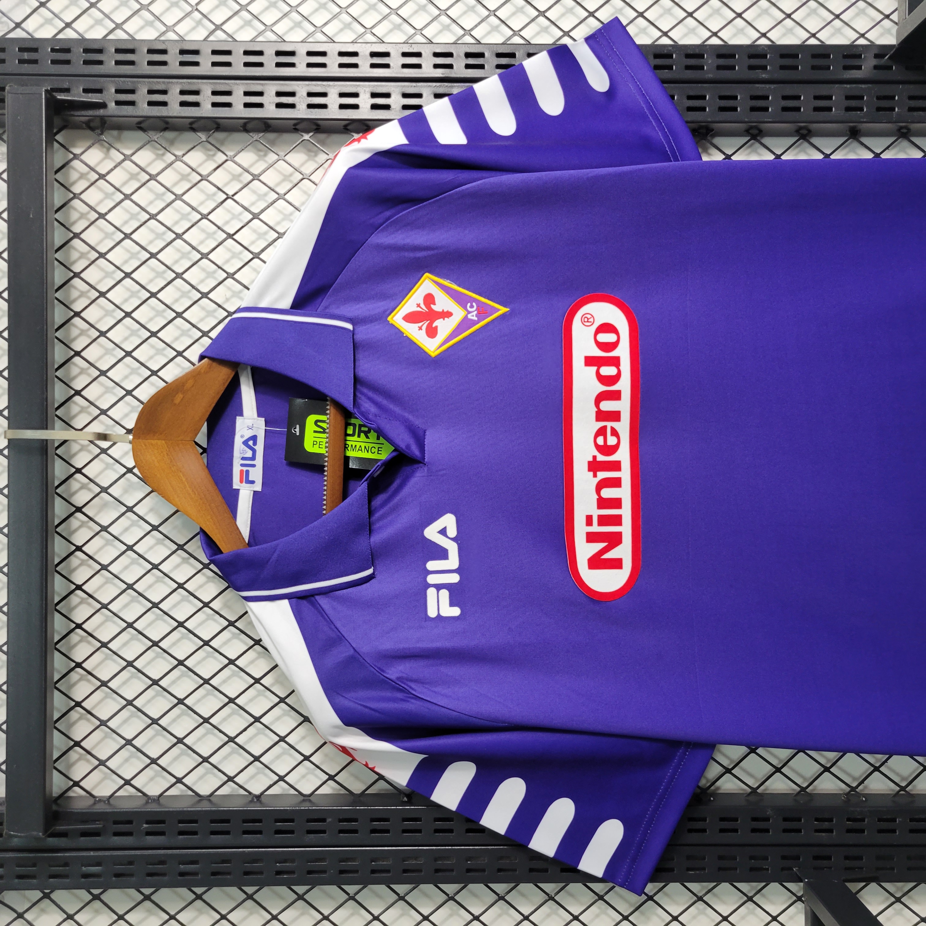 Retro Fiorentina 1998-99 Home Stadium Jersey - Unitedfutballjersey