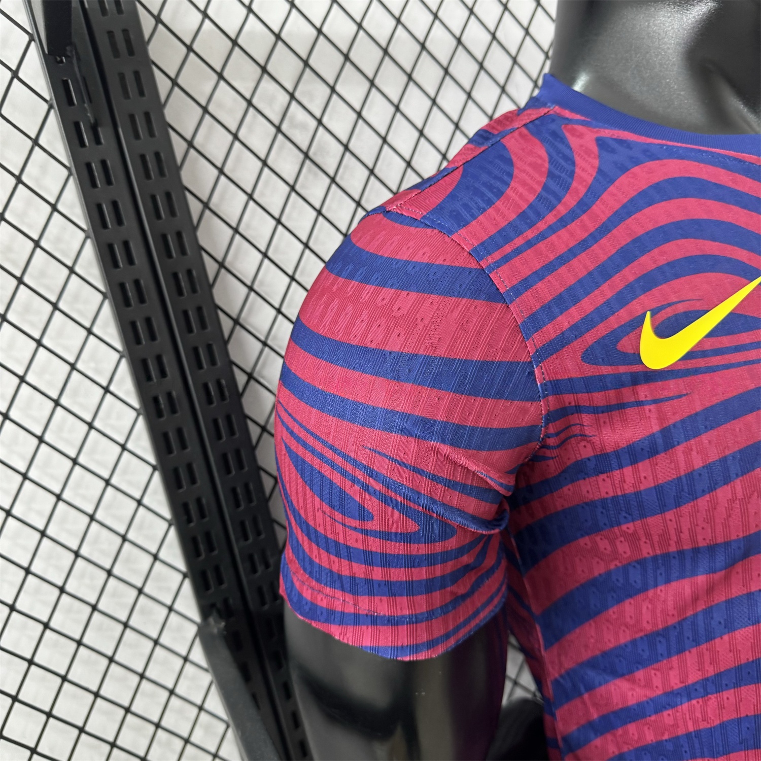 Barcelona 25-26 Red & Blue Contours Special Jersey - Player Version - Unitedfutballjersey