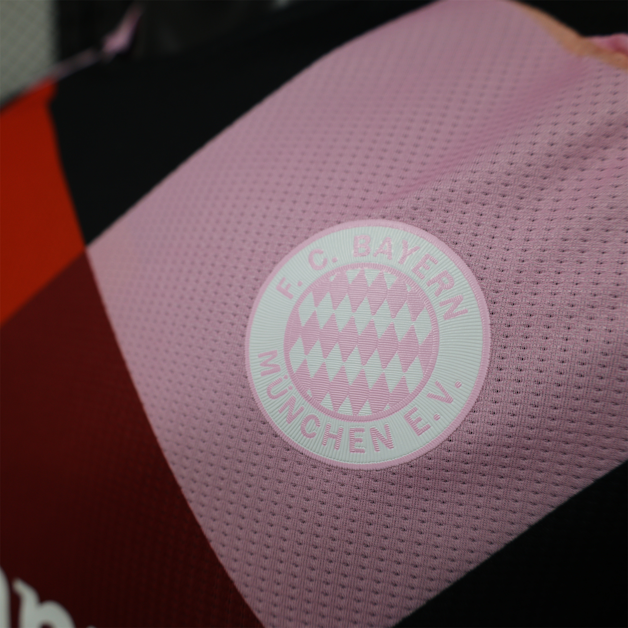 Bayern Munich 24-25 LeGer Special Pink October Jersey - Player Version - Unitedfutballjersey