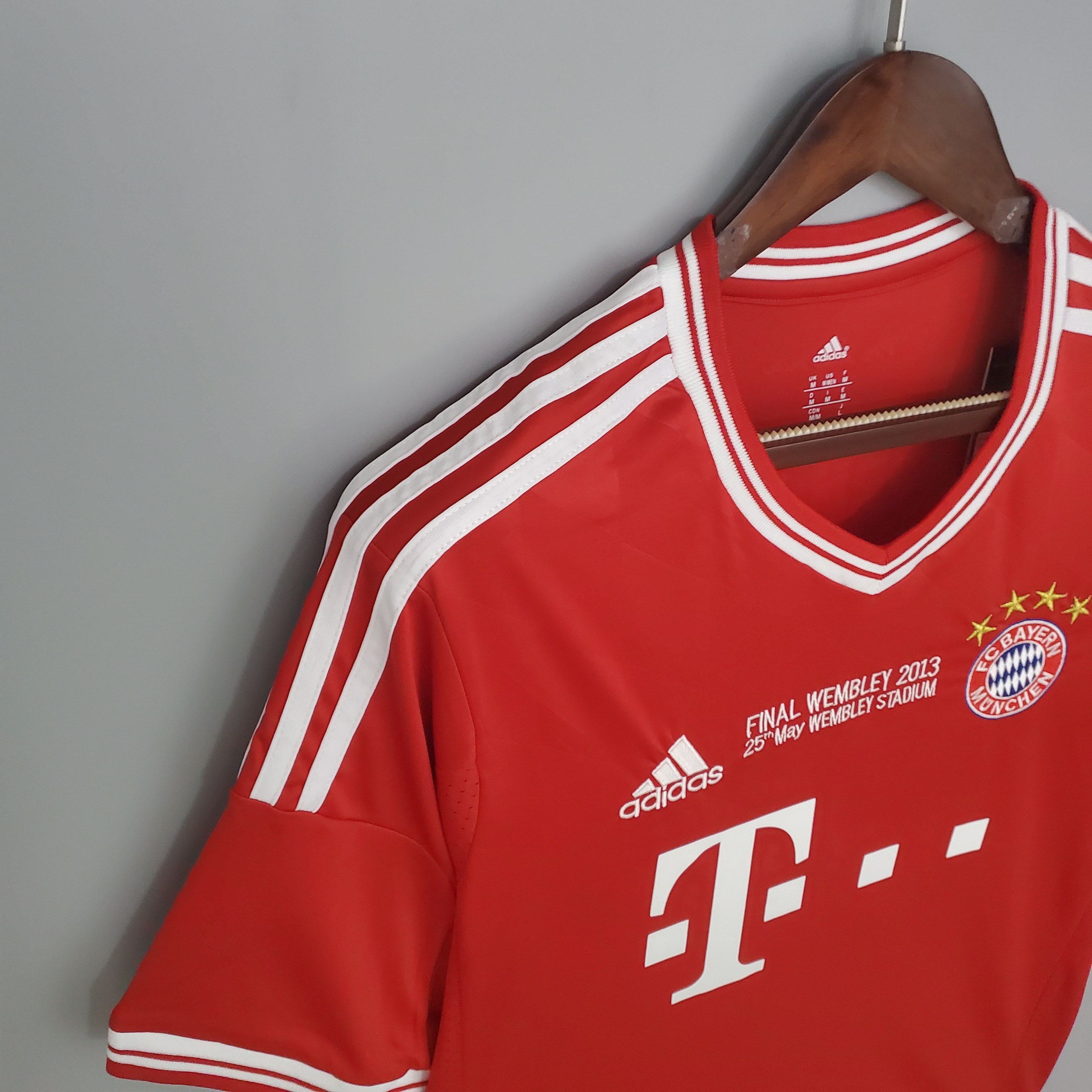 Retro Bayern Munich 13-14 Champions League Final Home Stadium Jersey - Unitedfutballjersey