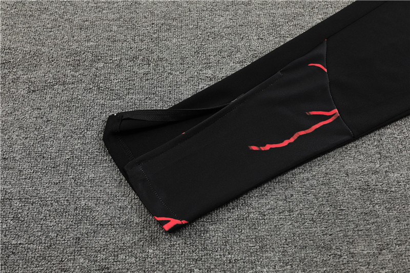 Manchester City 23-24 Long Sleeve Training Set - Orange Red - Unitedfutballjersey