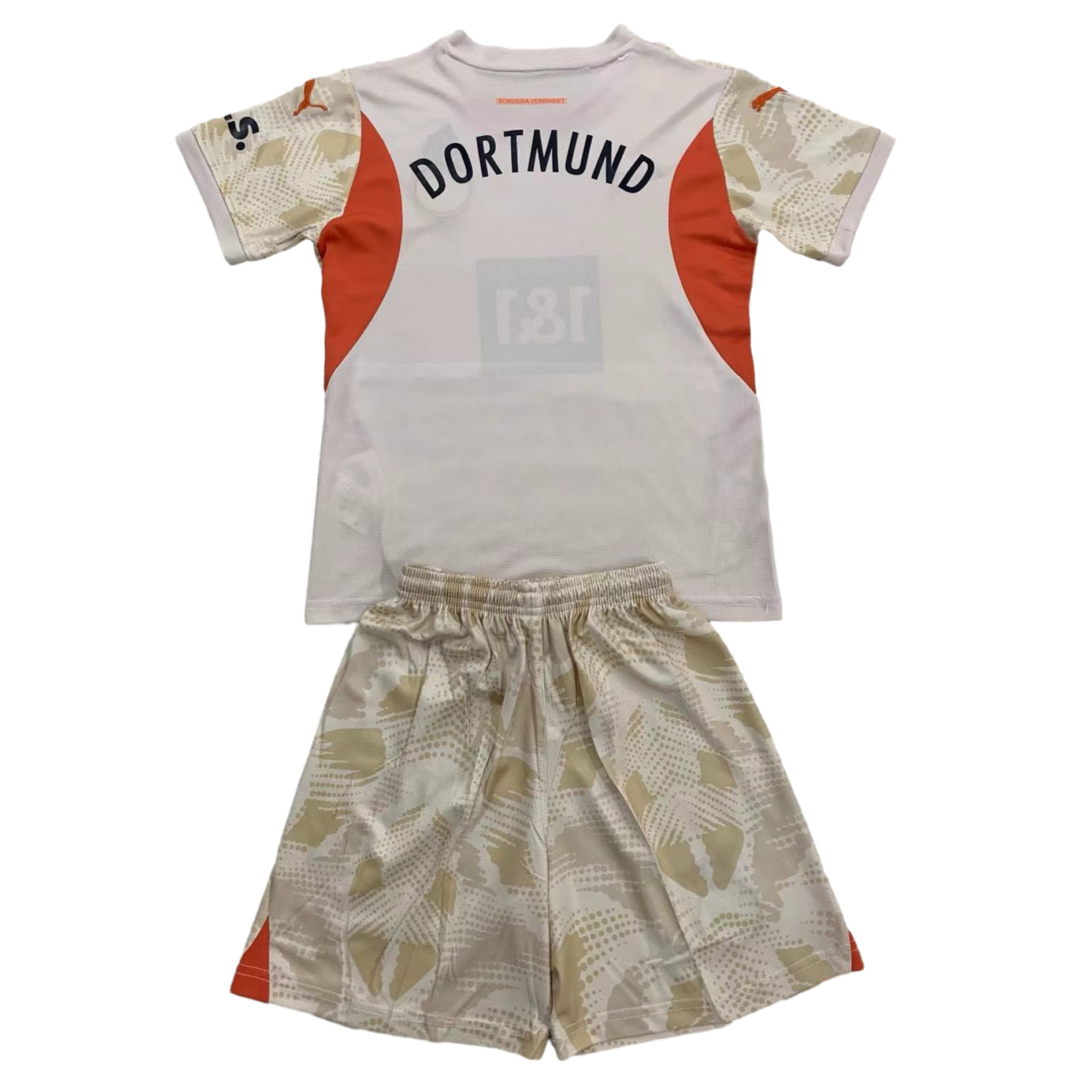 Dortmund 24-25 Goalkeeper Kids Kit - Mud Yellow - Unitedfutballjersey