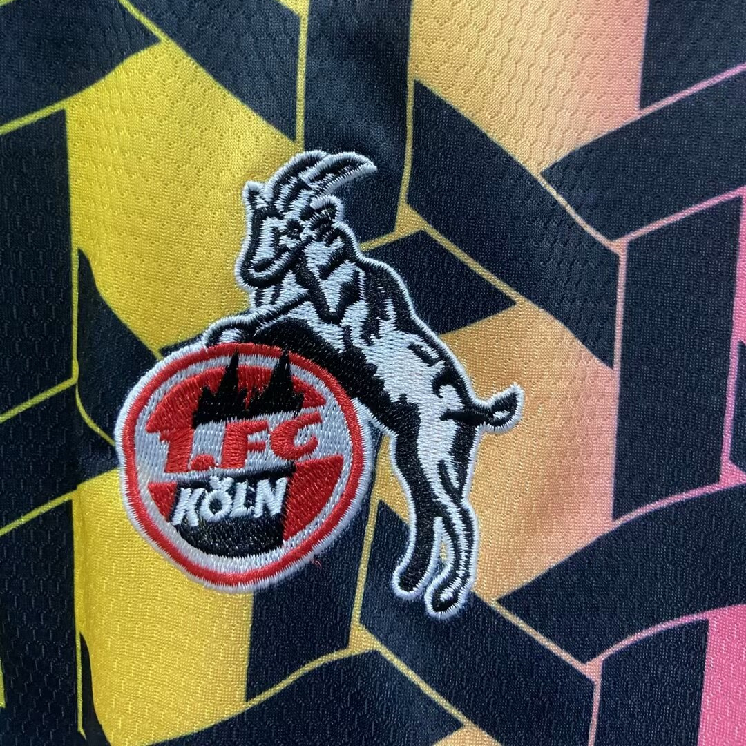 Köln 23-24 Black Goalkeeper Jersey - Fans Version - Unitedfutballjersey