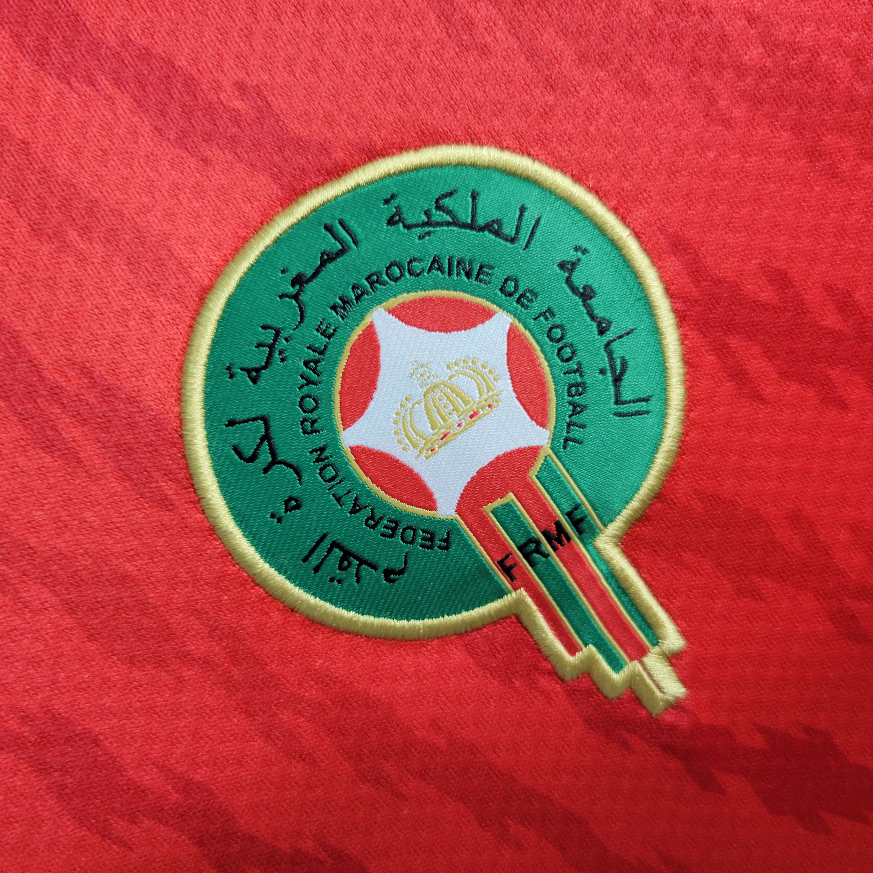 Morocco 23-24 Home Stadium Jersey - Fans Version - Unitedfutballjersey