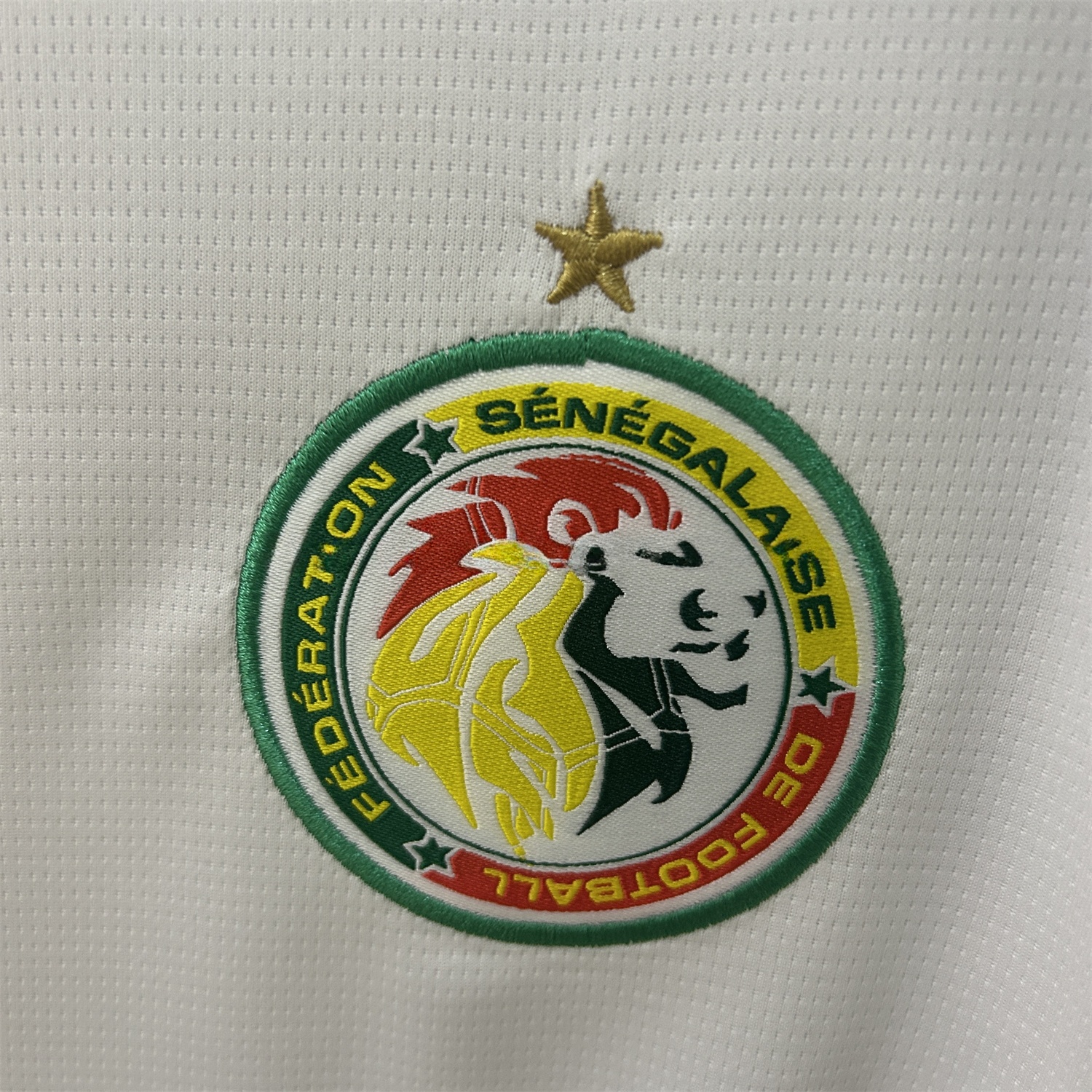 Senegal 24-25 Home White Jersey - Fans Version - Unitedfutballjersey