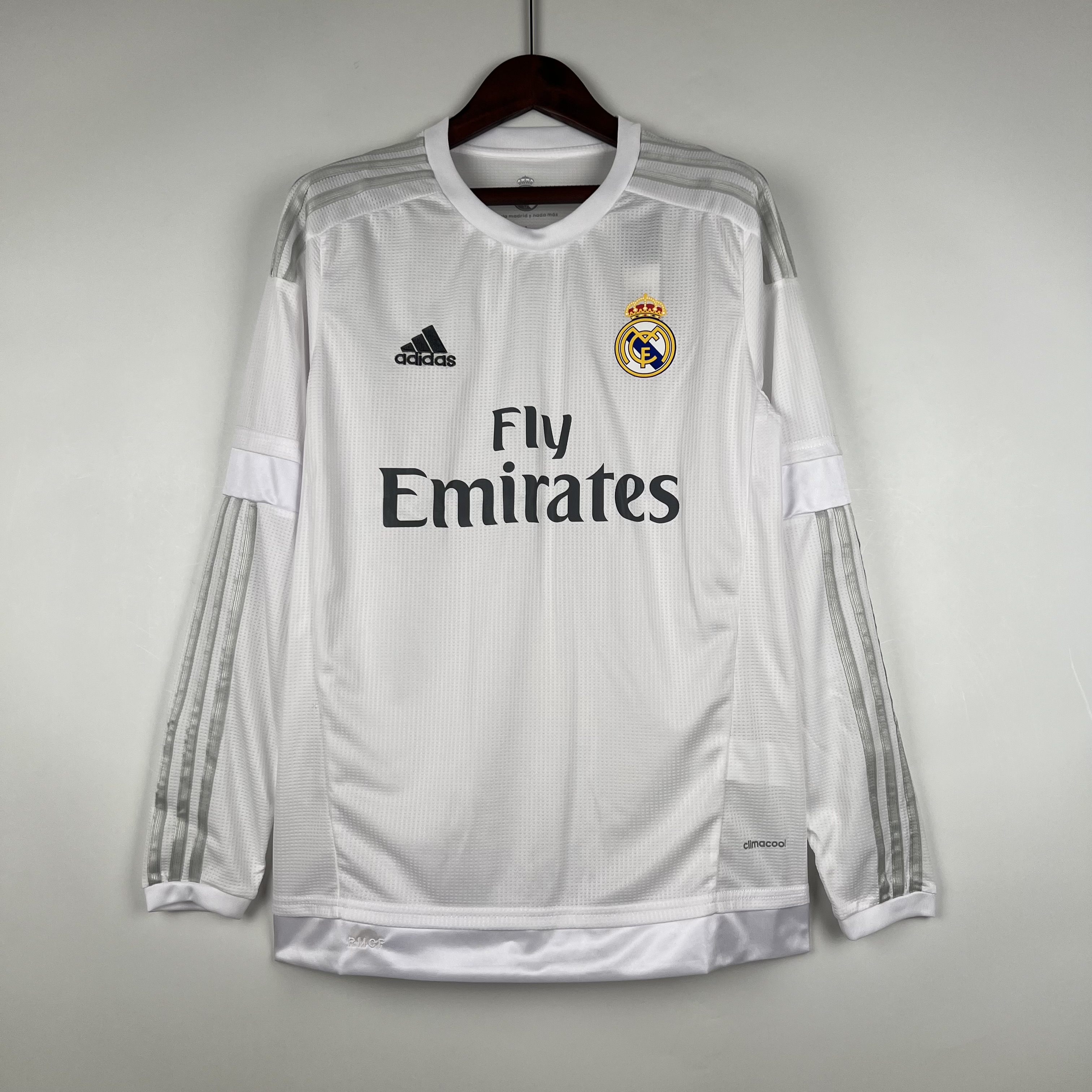 Retro Real Madrid 15-16 Home Stadium Long Sleeve Jersey - Unitedfutballjersey