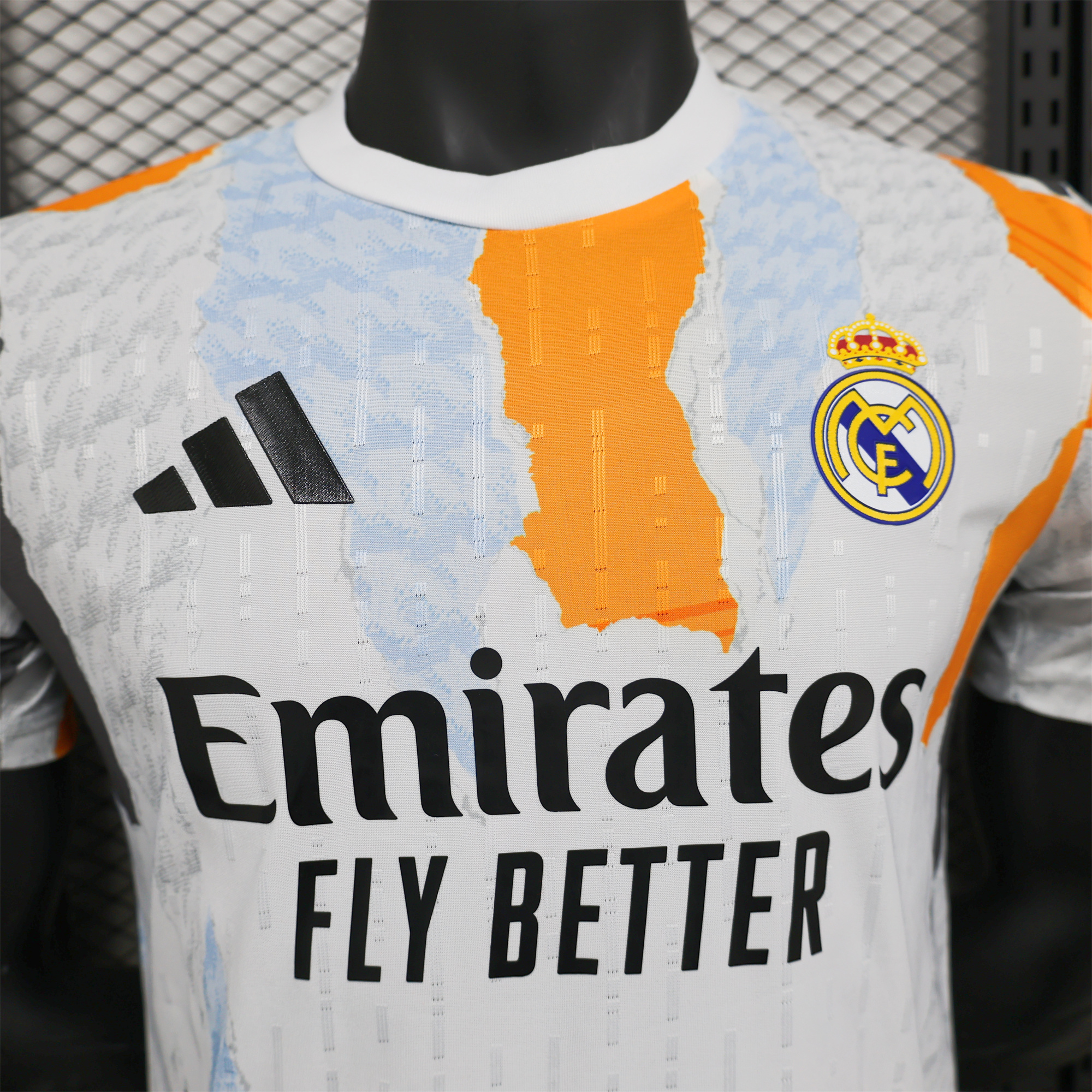 Real Madrid 24-25 Pre-Match 2 Jersey - Player Version - Unitedfutballjersey